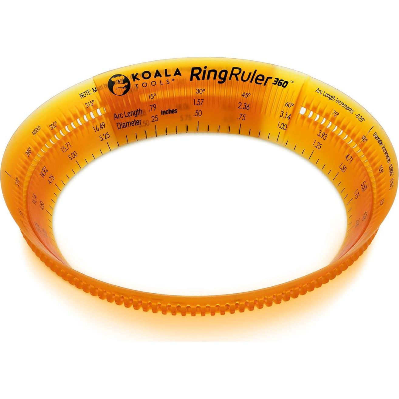 Koala Tools Combo de Regla Circular Ajustable 1-6" (2.54-15.24 cm)