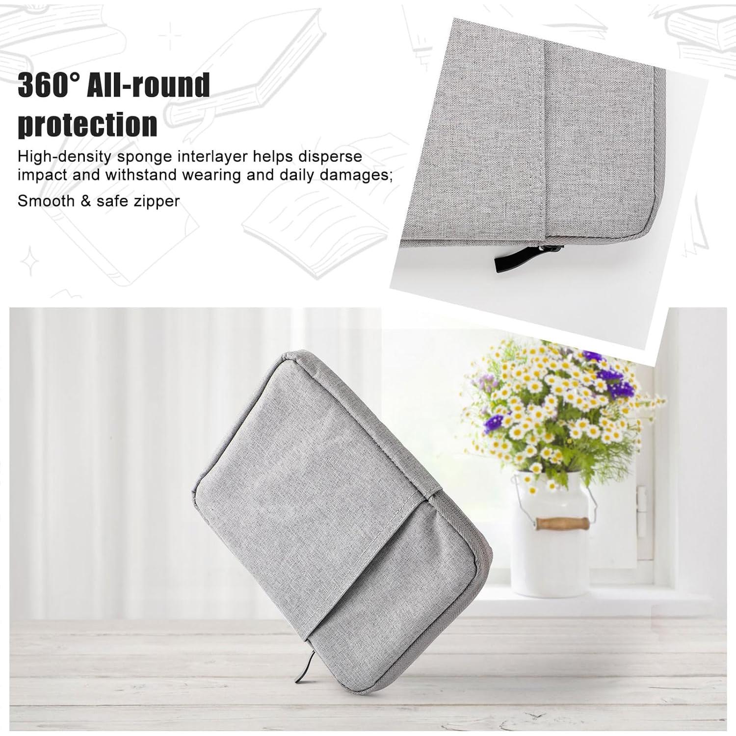 Funda Protectora para E-Reader Kindle 6-7" PEUTIER Gris