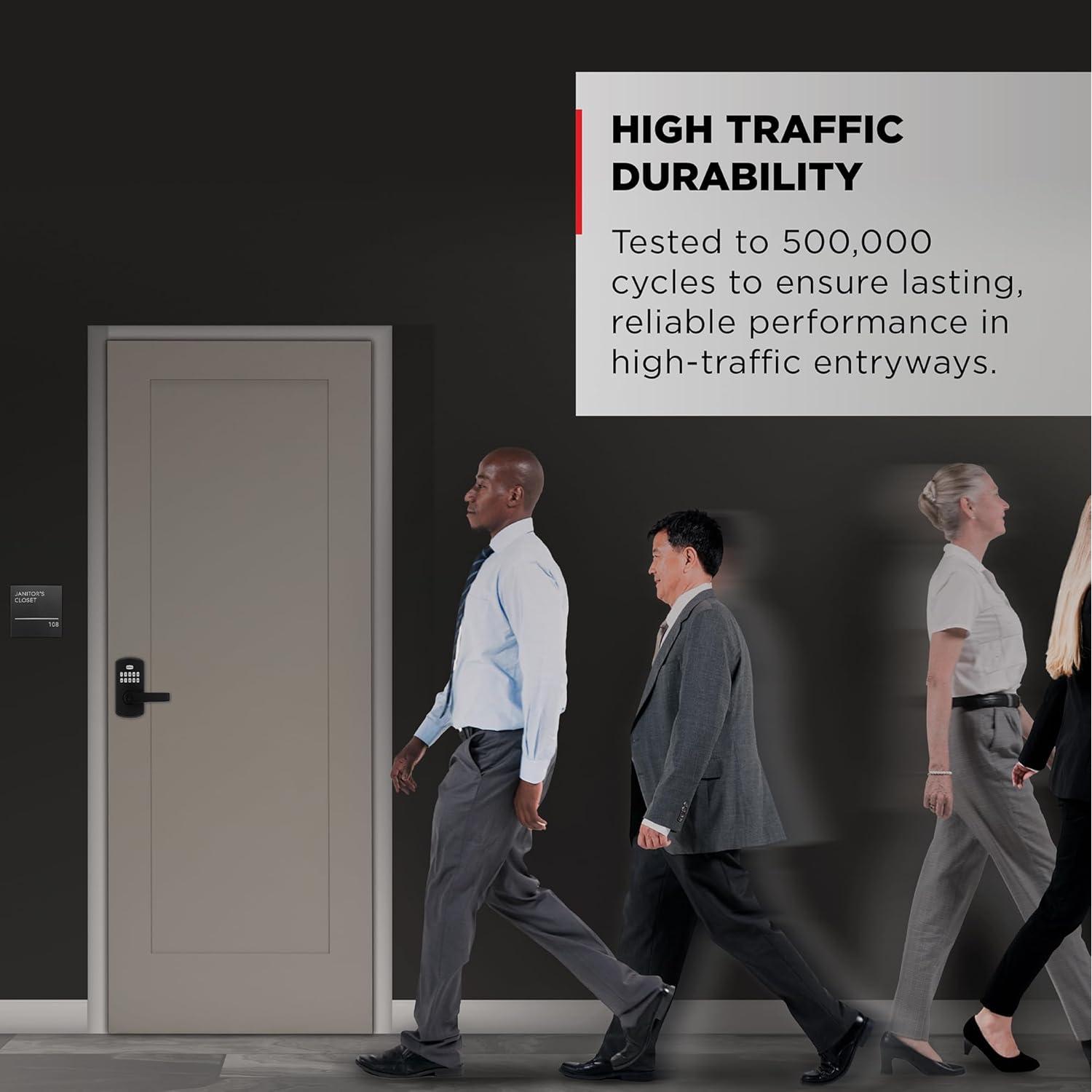 Cerradura Electrónica Kwikset SmartCode 955 Negra Mate