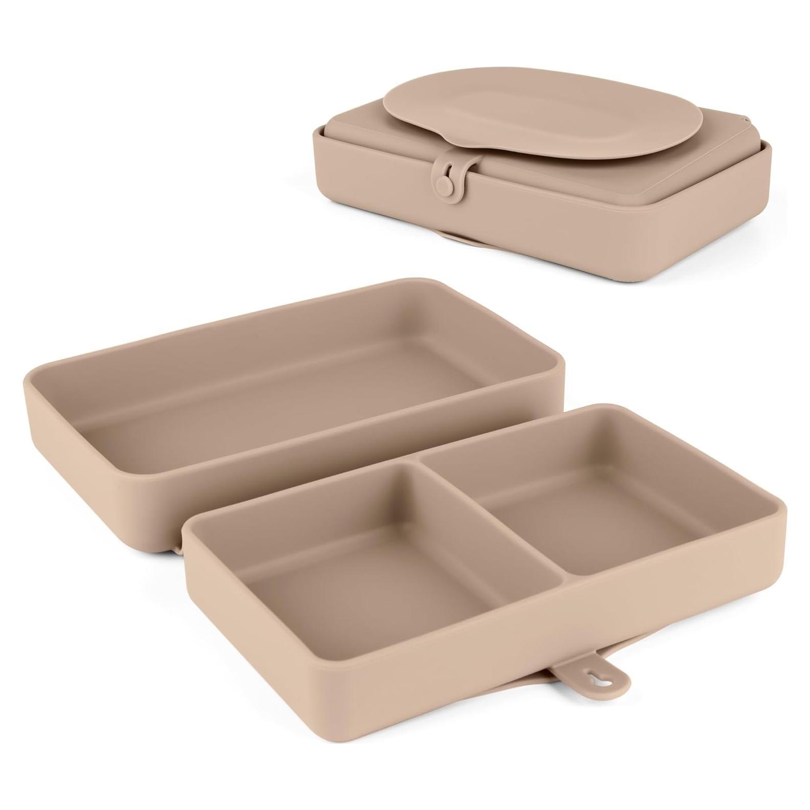 Plato de Silicona Nearbyme Plegable para Bebés 18x12.9 cm