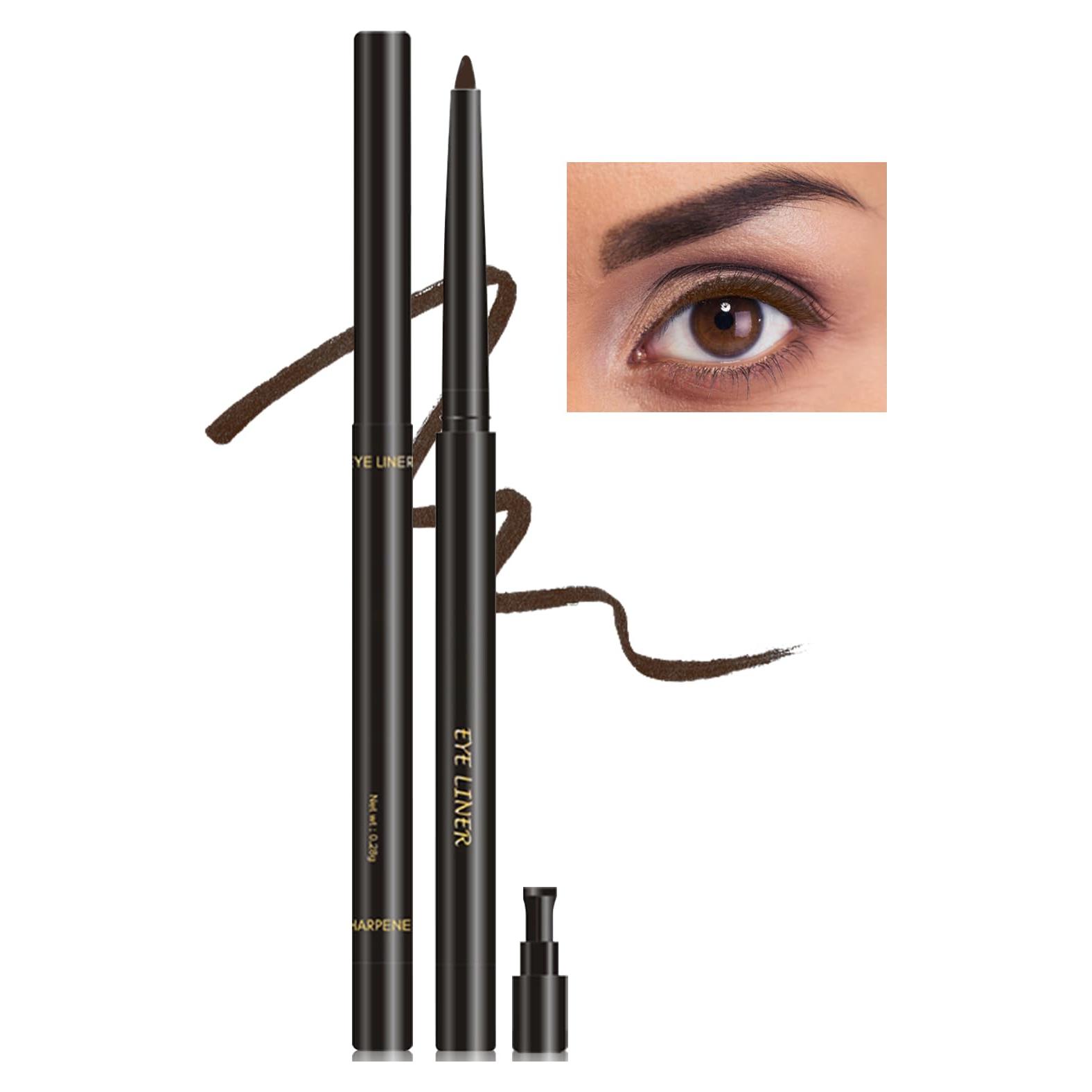 Lápiz de Gel para Ojos Erinde 02 Marrón Impermeable 9g