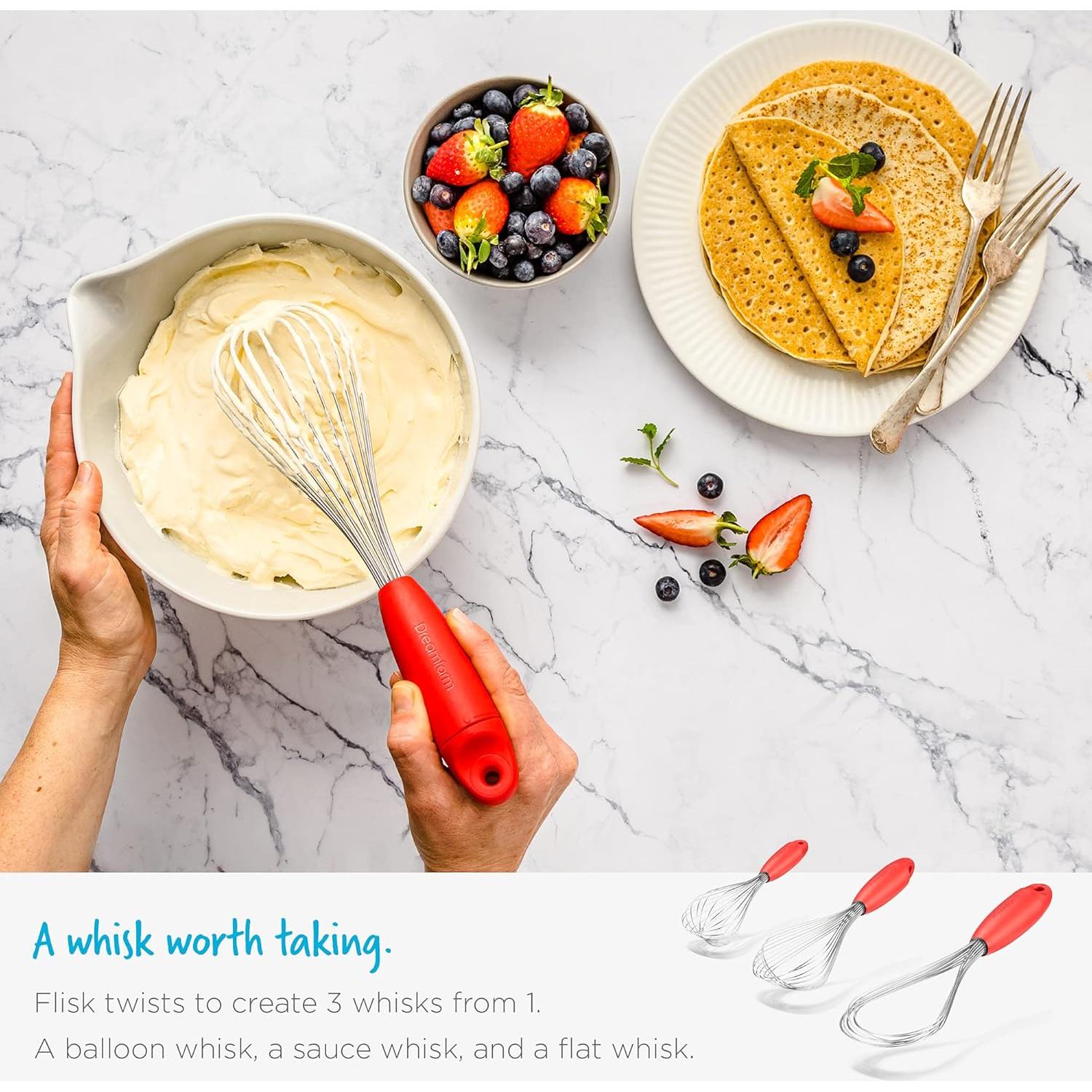 Batidor de Globo Flisk Dreamfarm Negro 29.5 cm