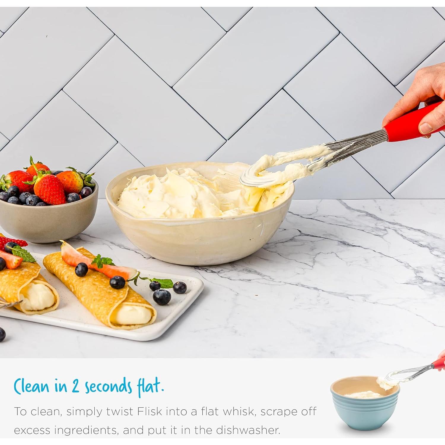 Batidor de Globo Flisk Dreamfarm Negro 29.5 cm