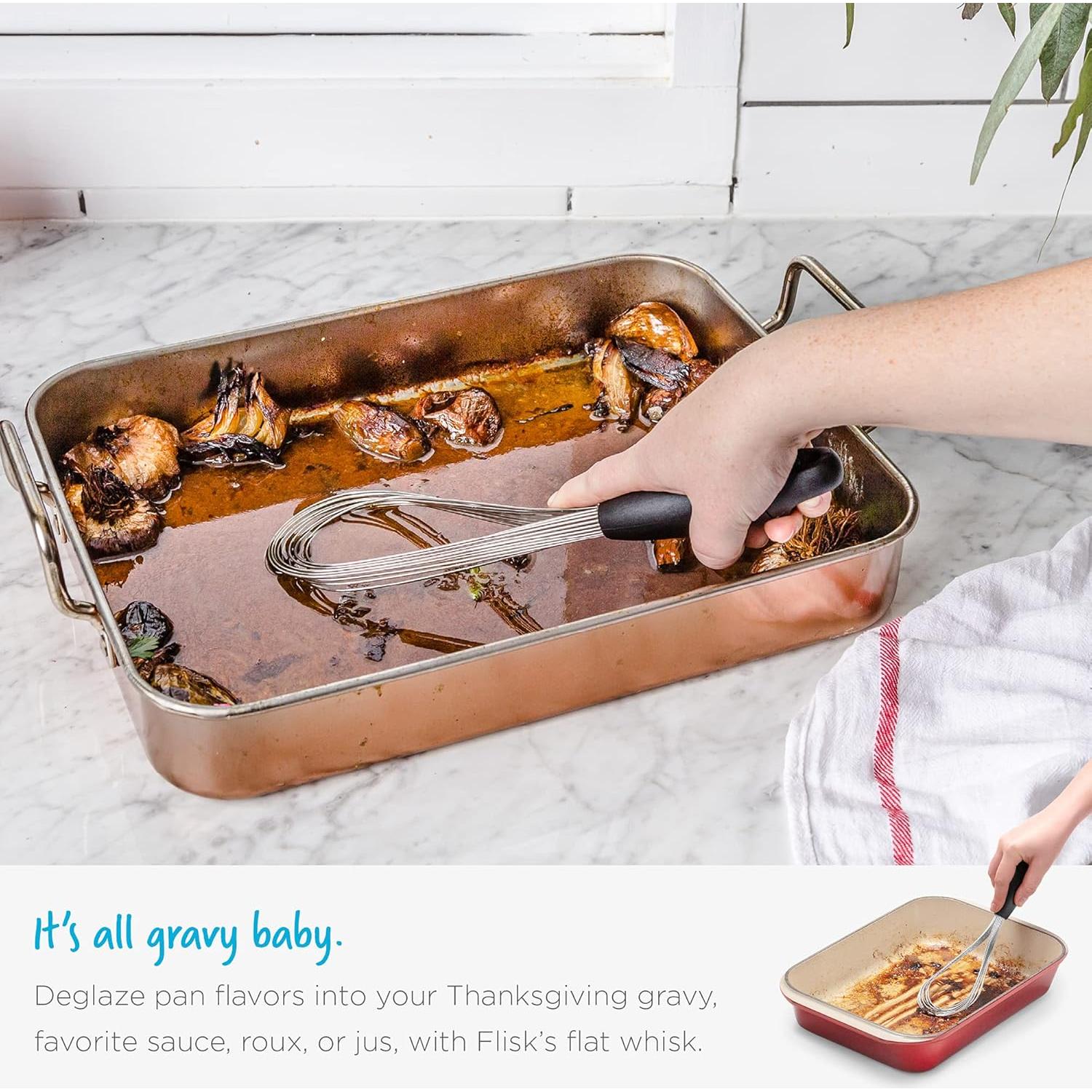 Batidor de Globo Flisk Dreamfarm Negro 29.5 cm