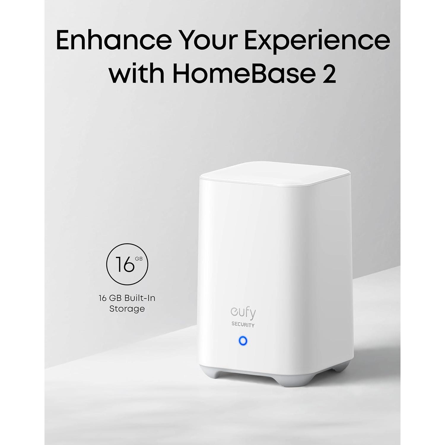 Kit de 2 Cámaras de Seguridad Inalámbricas eufyCam E40 2K