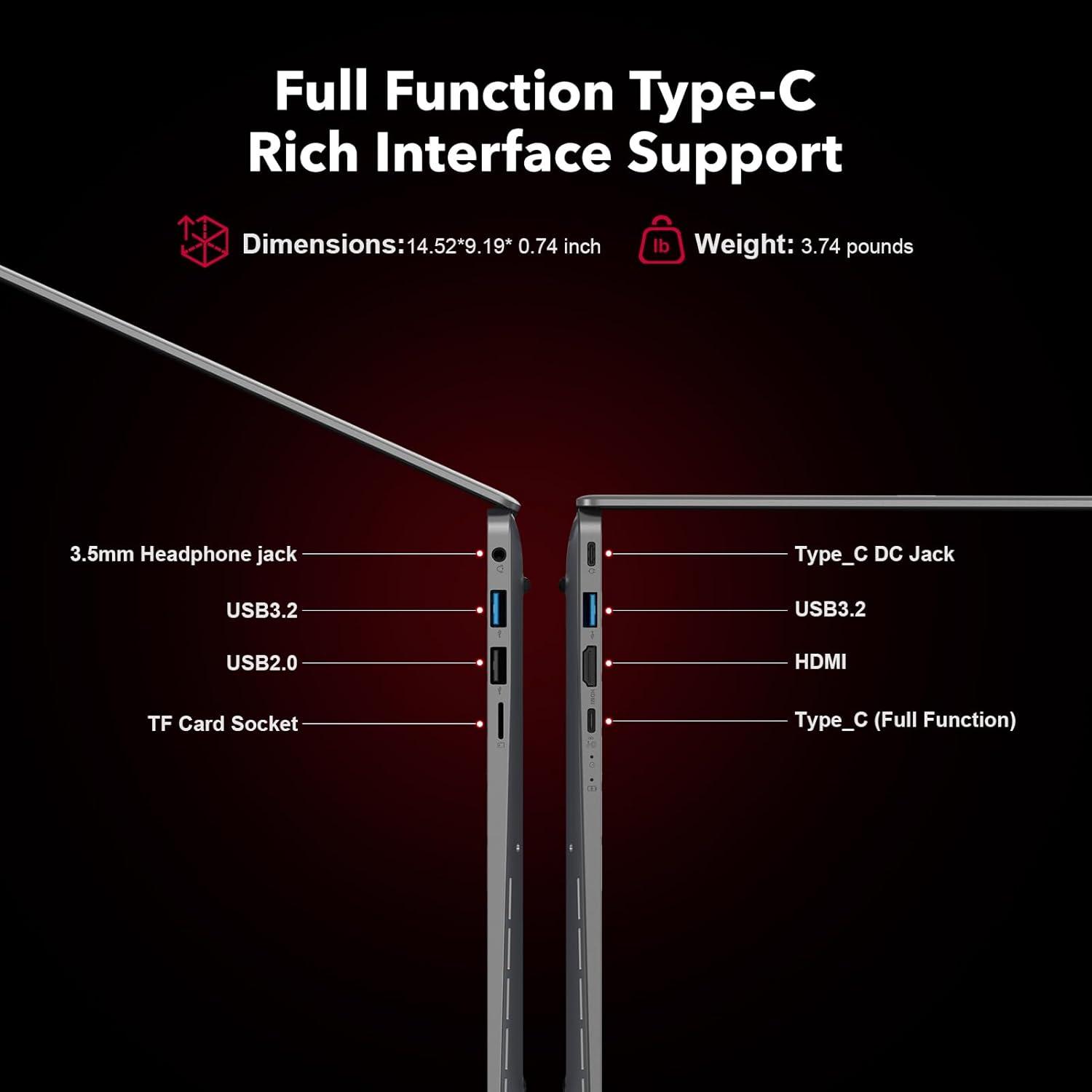 Laptop KAIGERR AX16PRO Ryzen 7 16GB 512GB 16.1" FHD