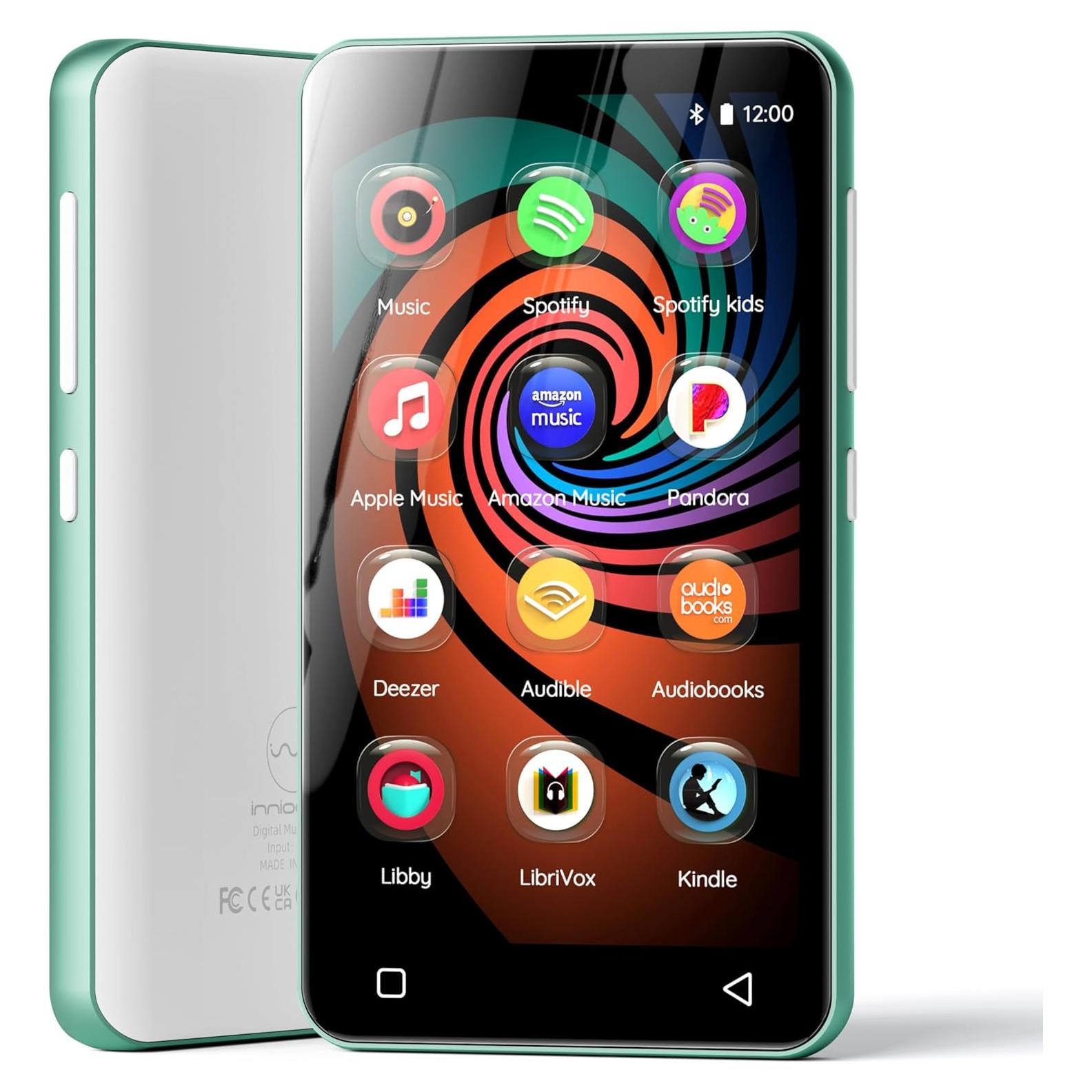 Reproductor MP3 INNIOASIS 160GB Bluetooth WiFi 4" para Niños