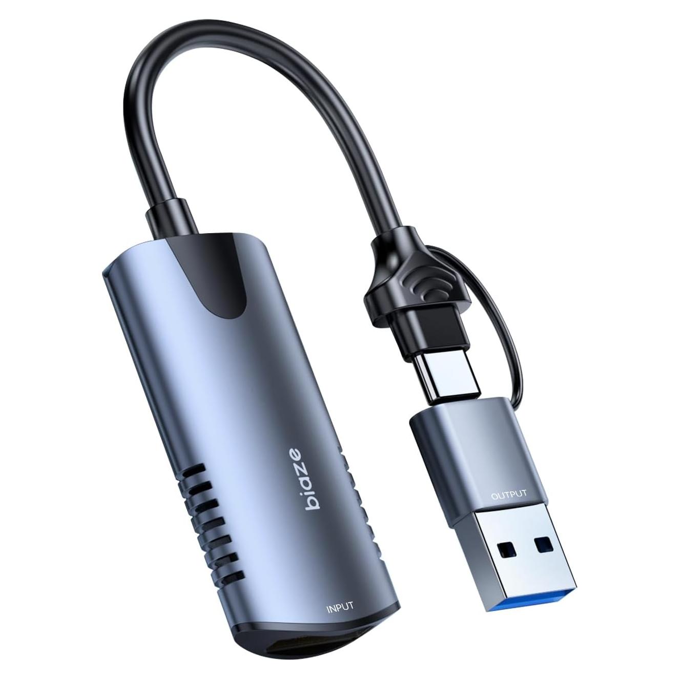 Tarjeta de Captura de Video Biaze 4K HDMI a USB 1080P 30FPS