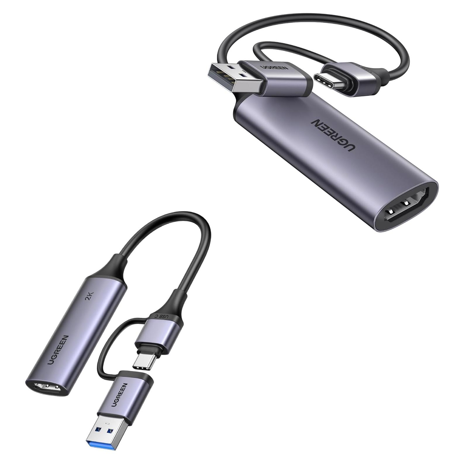 Tarjeta de Captura UGREEN HDMI a USB 3.0 1080P 60FPS