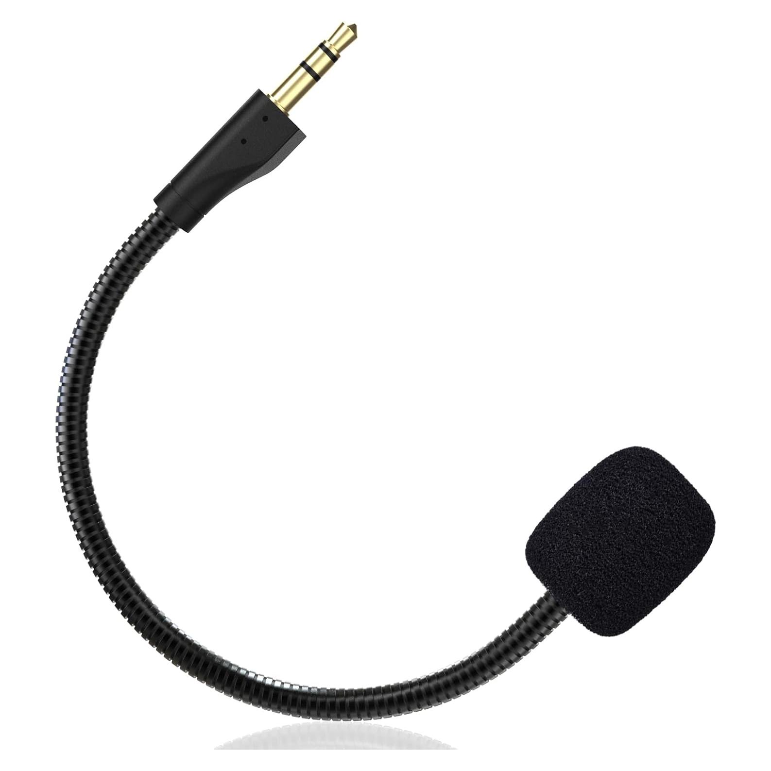 Toxaoii Mic Replacement Compatible with Logitech G PRO X2, G PRO X Wireless, and G Pro Wired Gaming Headsets, 3.5mm Detachable G Pro X Noise Cancelling Microphone Boom for Xbox One, PS4, PS5