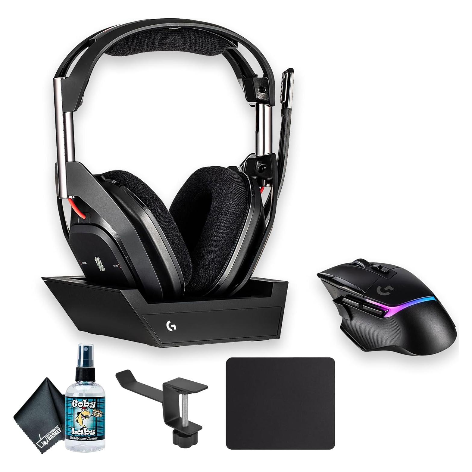 Auriculares Inalámbricos Logitech G Astro A50 Gen 5 + Ratón G502 X Plus