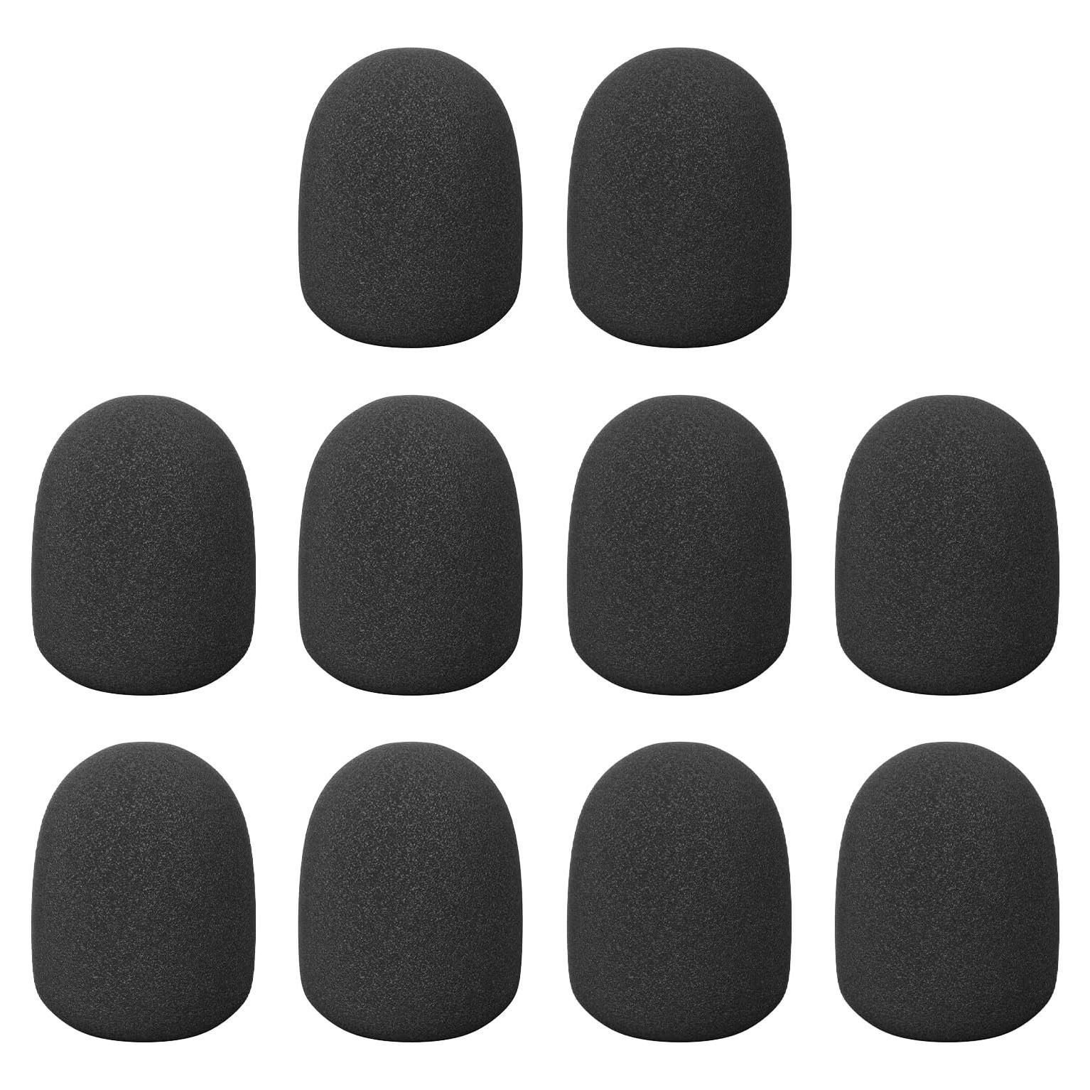 Filtro de Espuma Cubilux para Micrófono de Auriculares - Paquete de 10