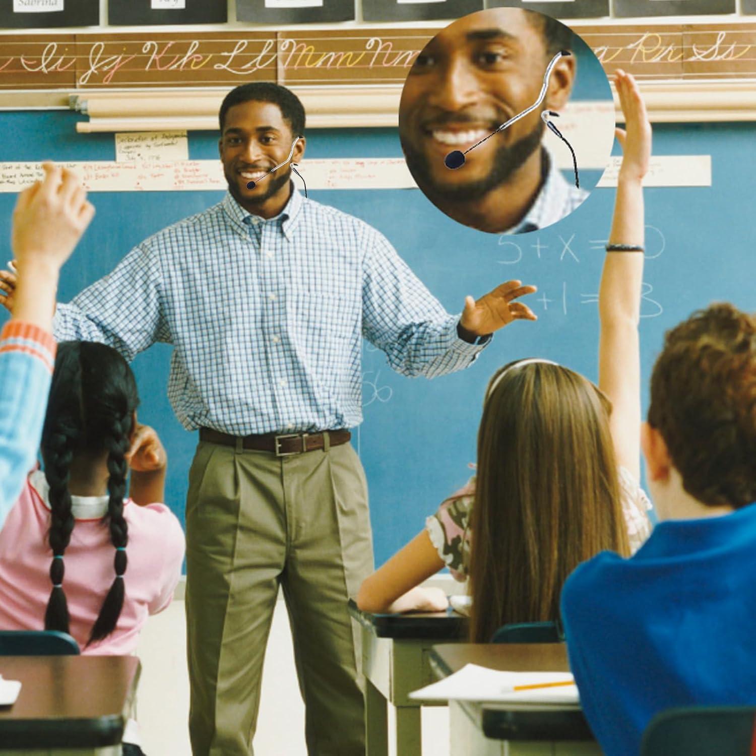 Micrófono de Diadema Negro XHXJCYS con Conector Mini XLR TA3F