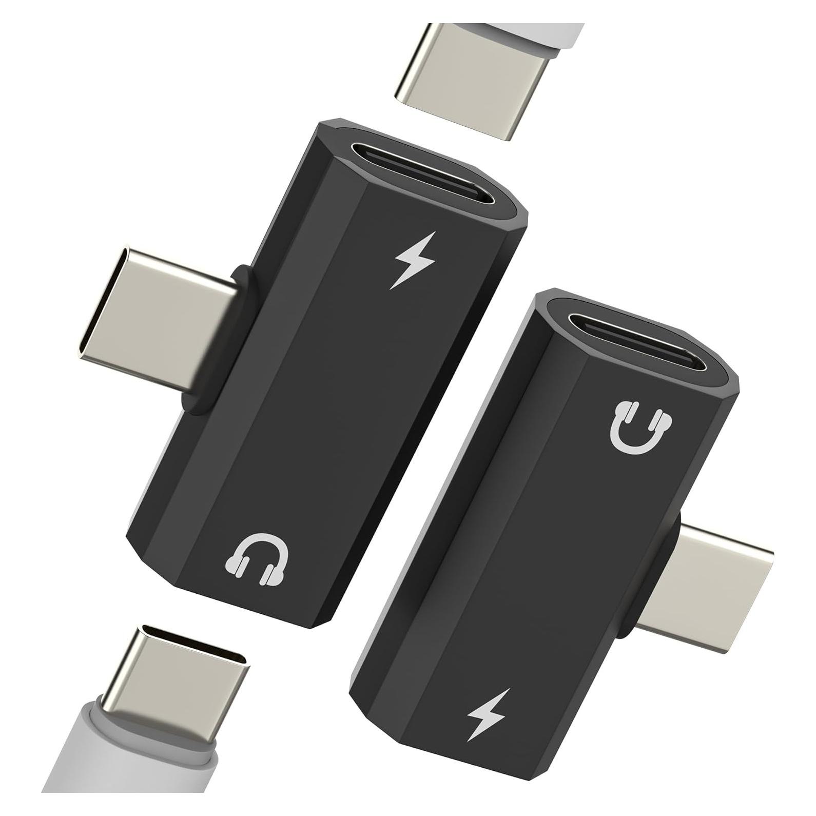 Adaptador USB C 2 en 1 Zoyuzan para iPhone 16/15 Pro Max
