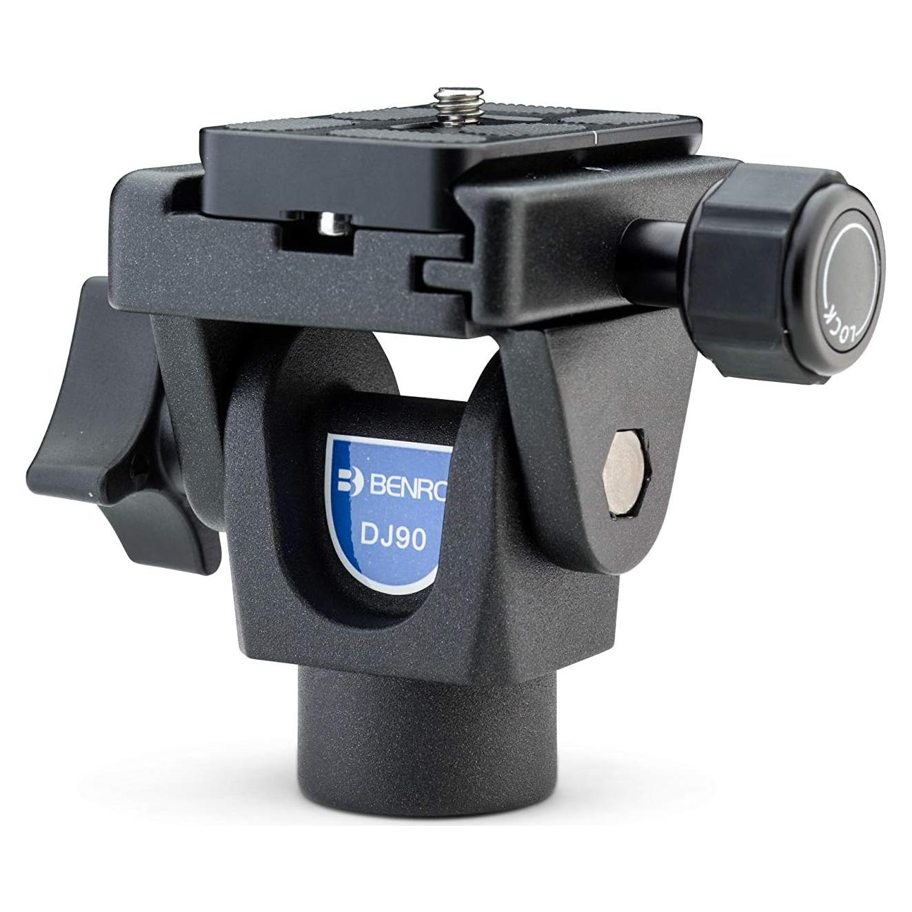 Cabezal Inclinado Benro DJ90 con Placa PU60 para Cámara