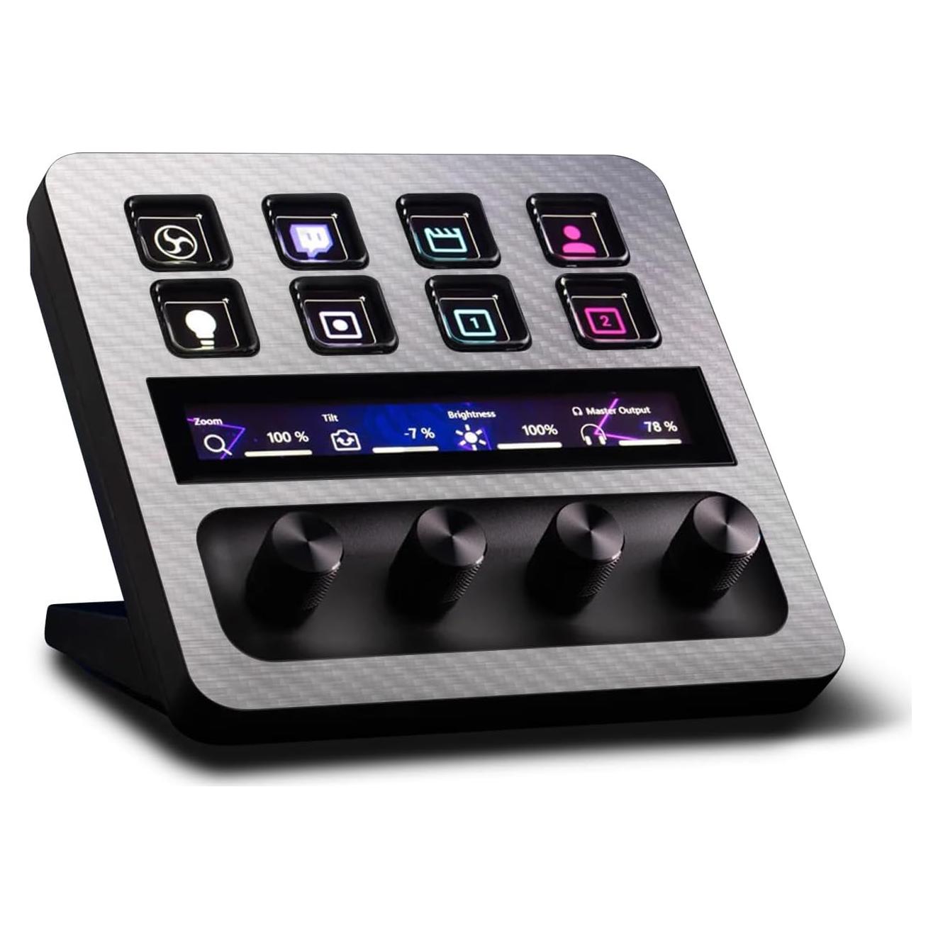 Piel de Fibra de Carbono MightySkins para Elgato Stream Deck +