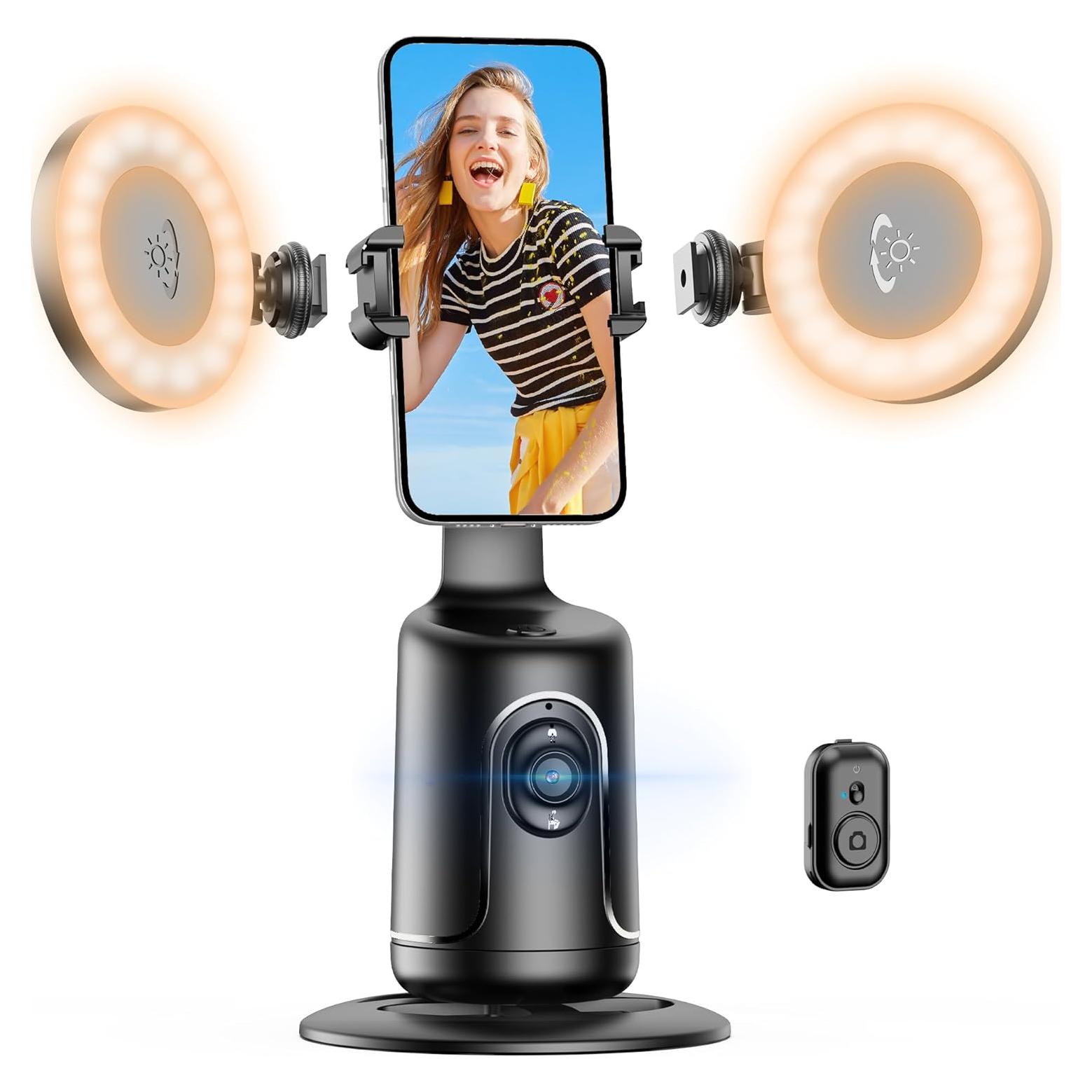 Trípode Inteligente SelfieShow con Luz y Seguimiento Facial