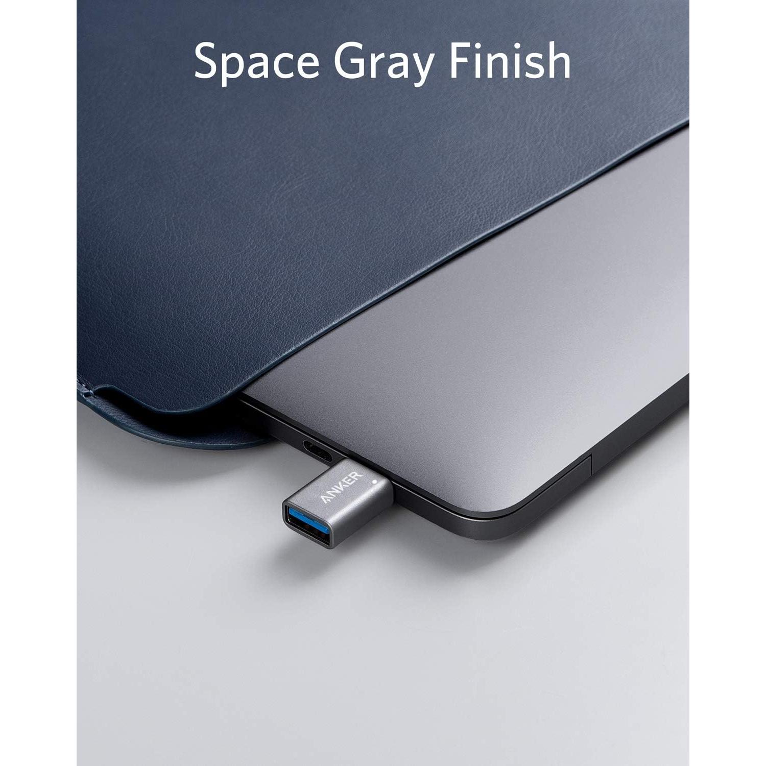 Adaptador USB-C Anker 2 Piezas Alta Velocidad Tipo C a USB 3.0