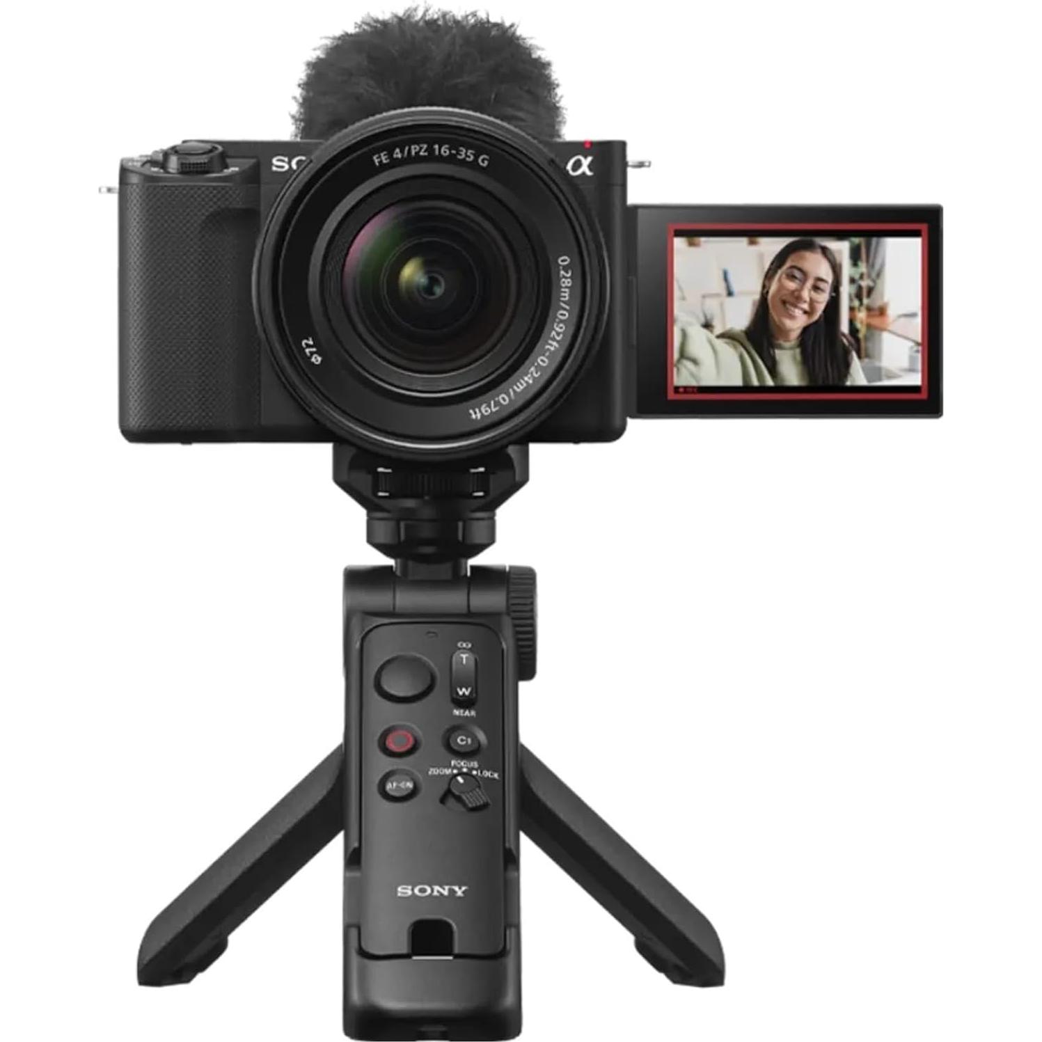 Agarre Multifuncional Sony GP-VPT3 con Trípode y Control Remoto