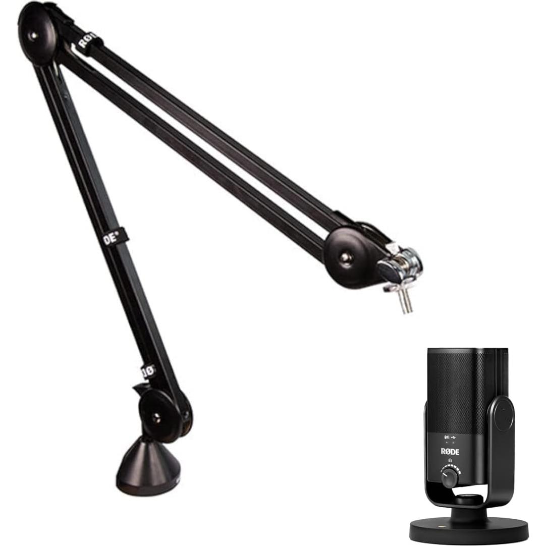 Paquete Podcast Rode NT-USB Mini + Brazo PSA1 + StreamEye