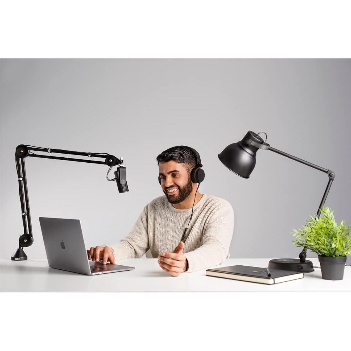 Paquete Podcast Rode NT-USB Mini + Brazo PSA1 + StreamEye