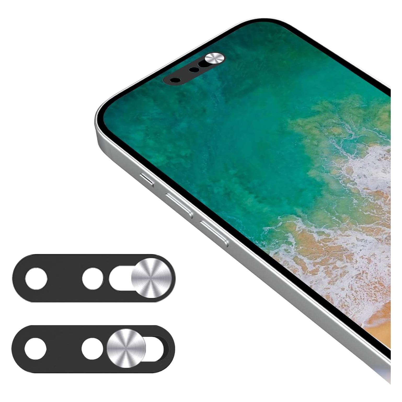 Cubierta de Webcam EYSOFT para iPhone 14/15 - Paquete de 2