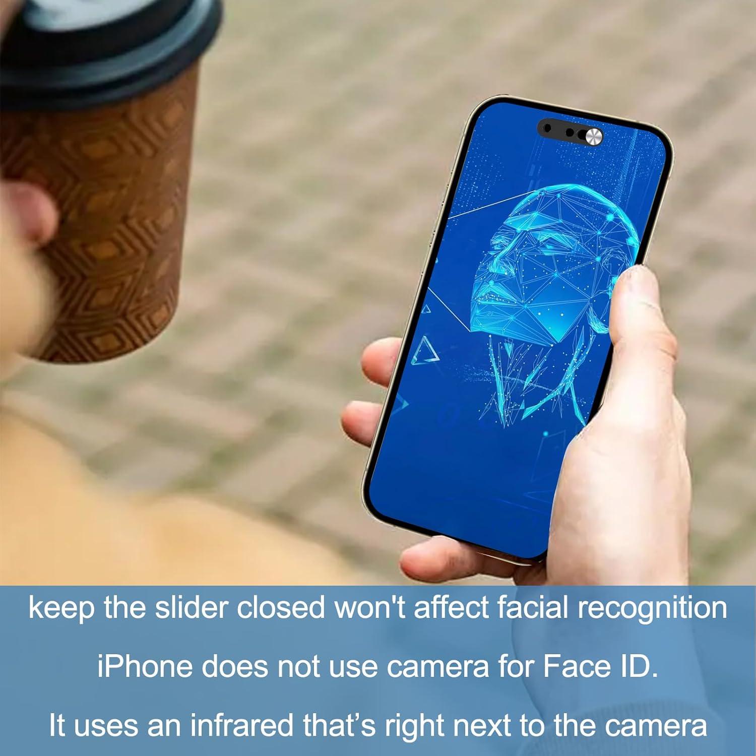 Cubierta de Webcam EYSOFT para iPhone 14/15 - Paquete de 2