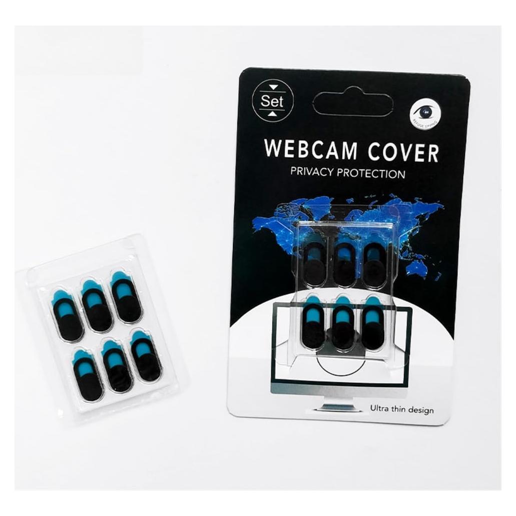 Cubierta de Webcam Much Hotter Negra Ultra Delgada 0.03 cm