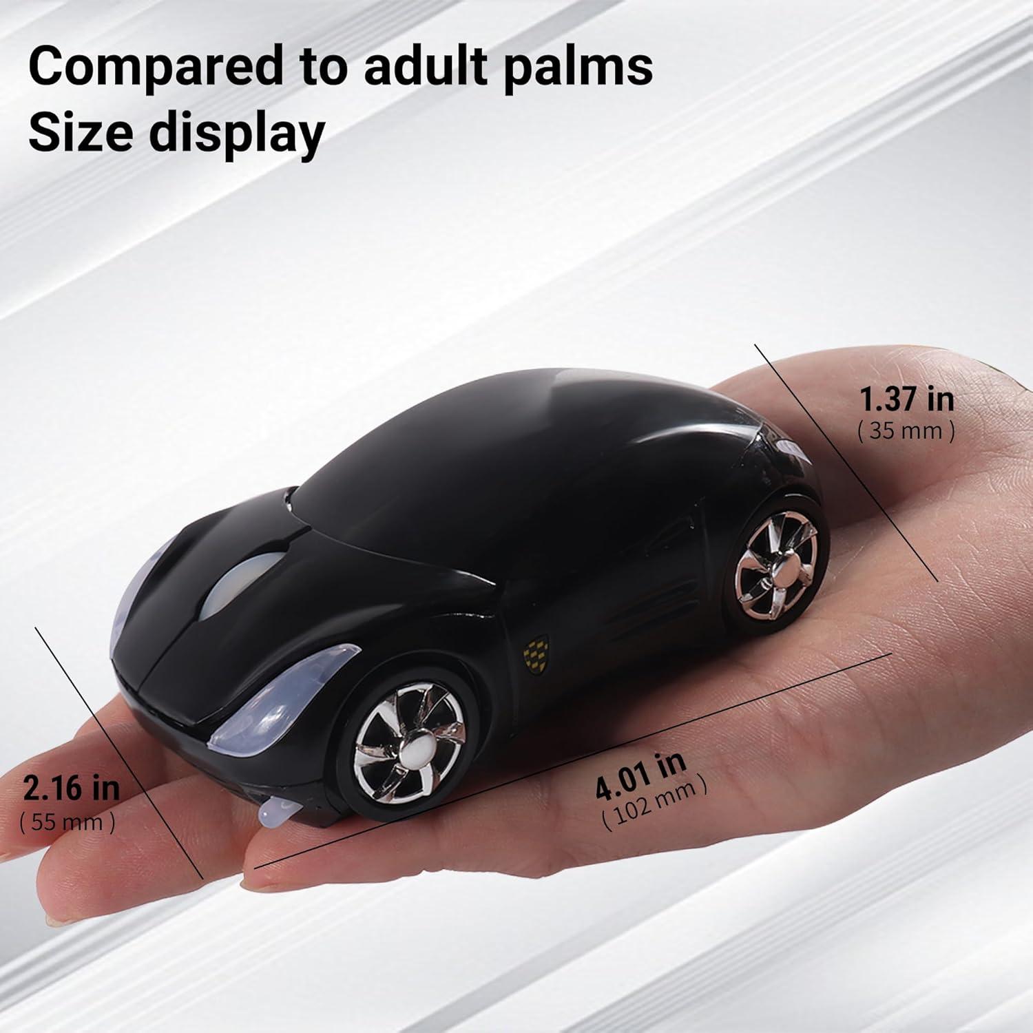 Ratón Inalámbrico Elec Space Deportivo 2.4GHz Negro