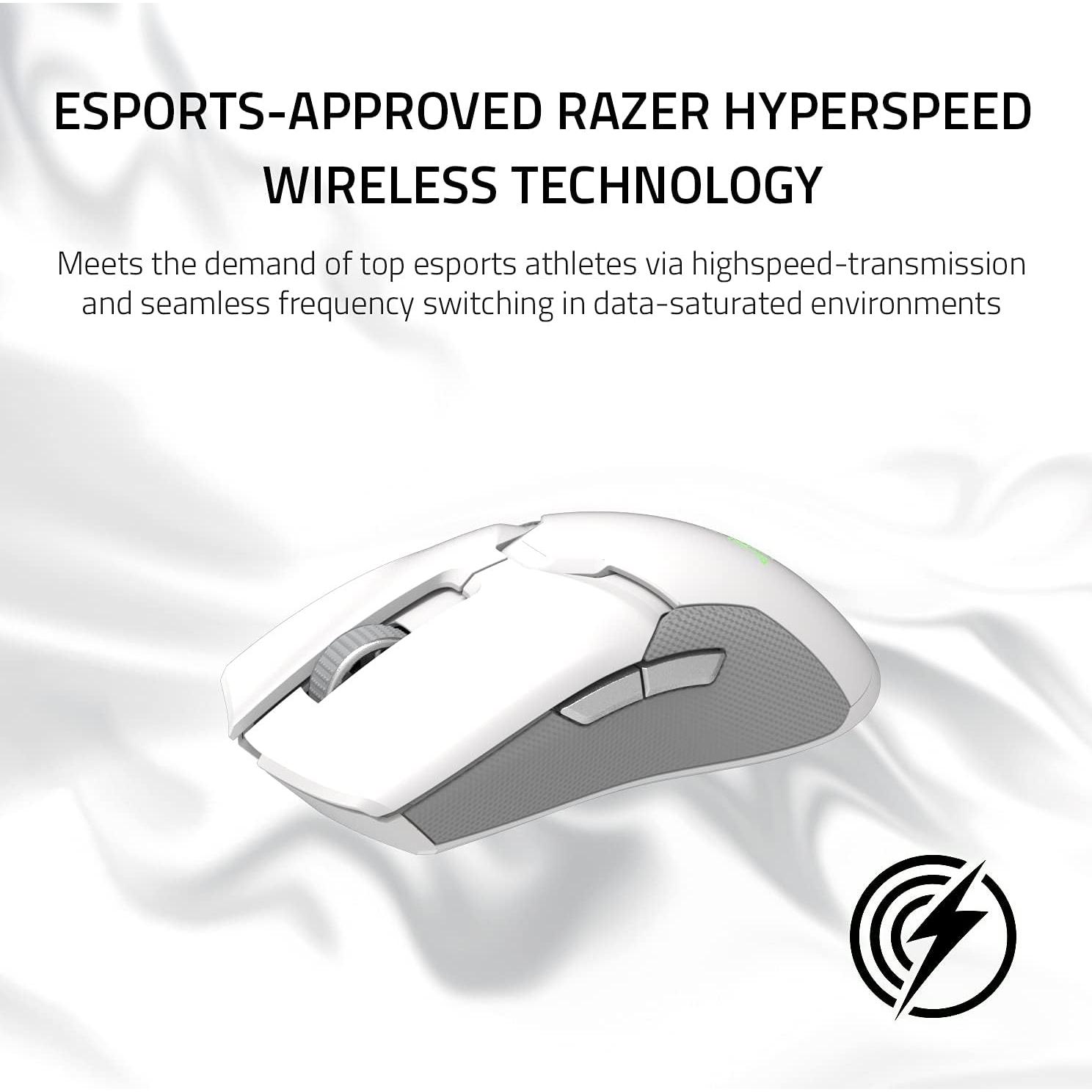 Razer Viper Ultimate Ratón Inalámbrico 20K DPI Blanco