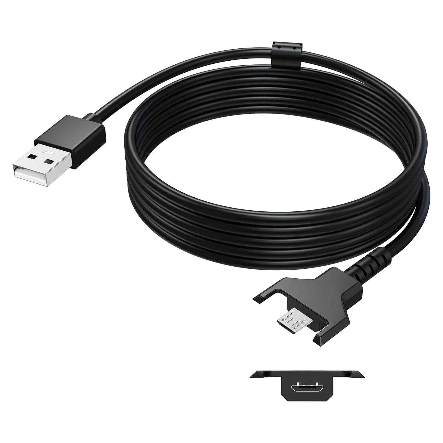 Cable de carga USB Micro para Logitech G403 G703 G900 1.8m