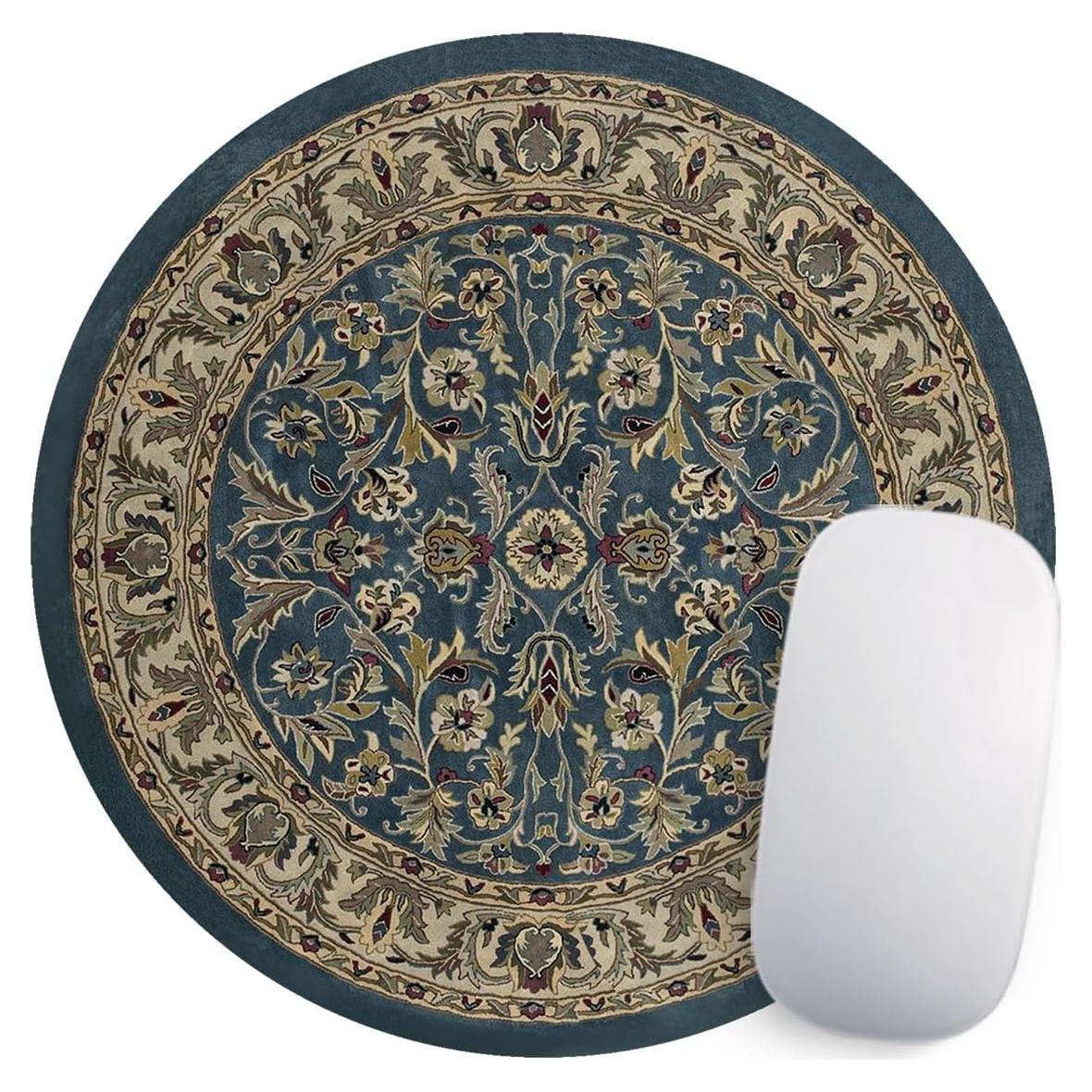 Alfombrilla de Ratón Redonda KHGBT Azul 220mm Antideslizante