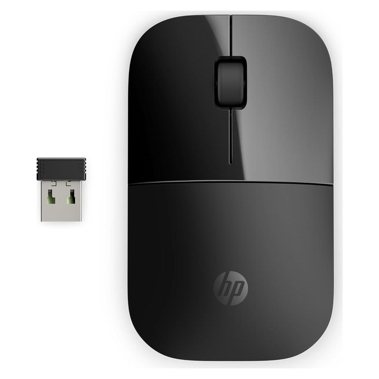 Ratón Inalámbrico HP Z3700 Negro Brillante 10.1cm