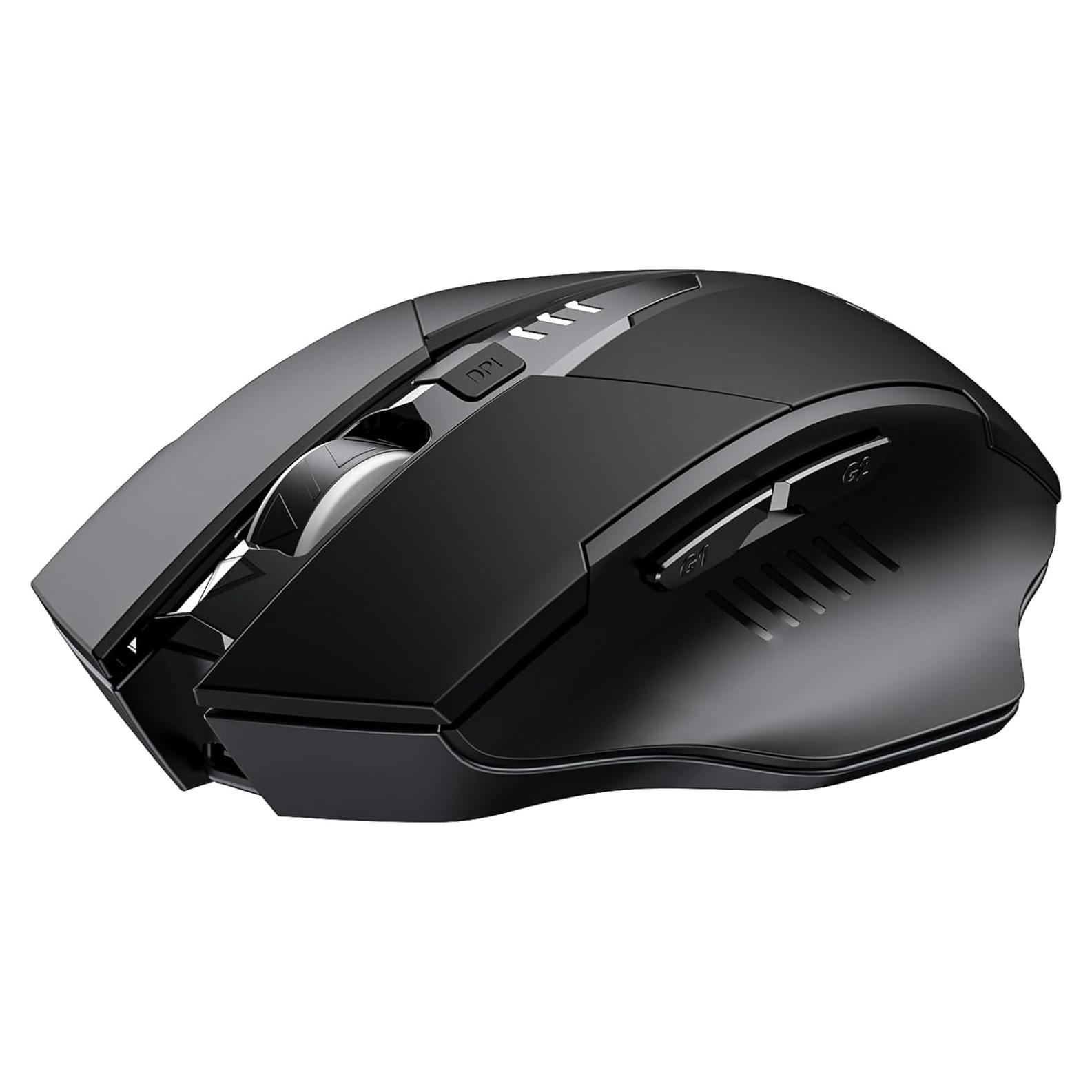 Ratón Inphic Inalámbrico Recargable 2400 DPI Ergonómico