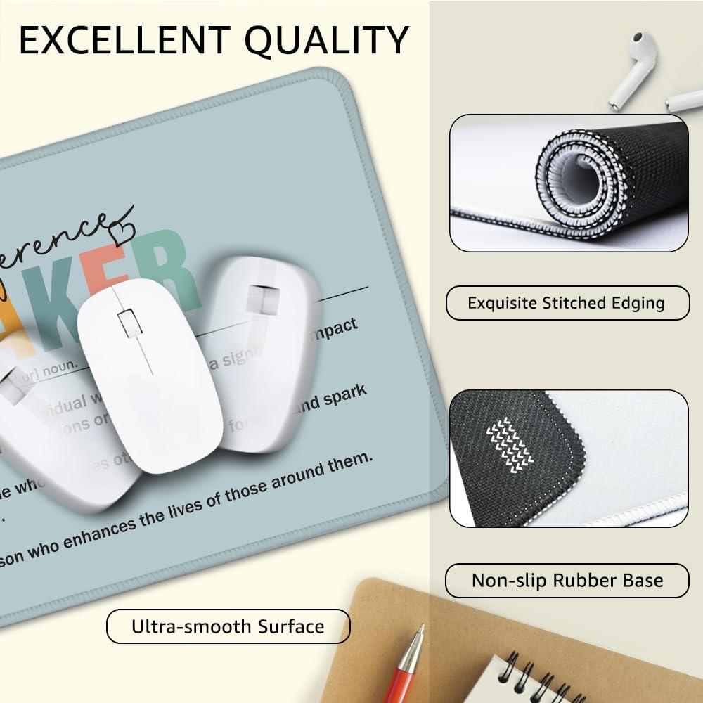 Alfombrilla de Ratón Antideslizante THEBESTU 26x21cm Multicolor