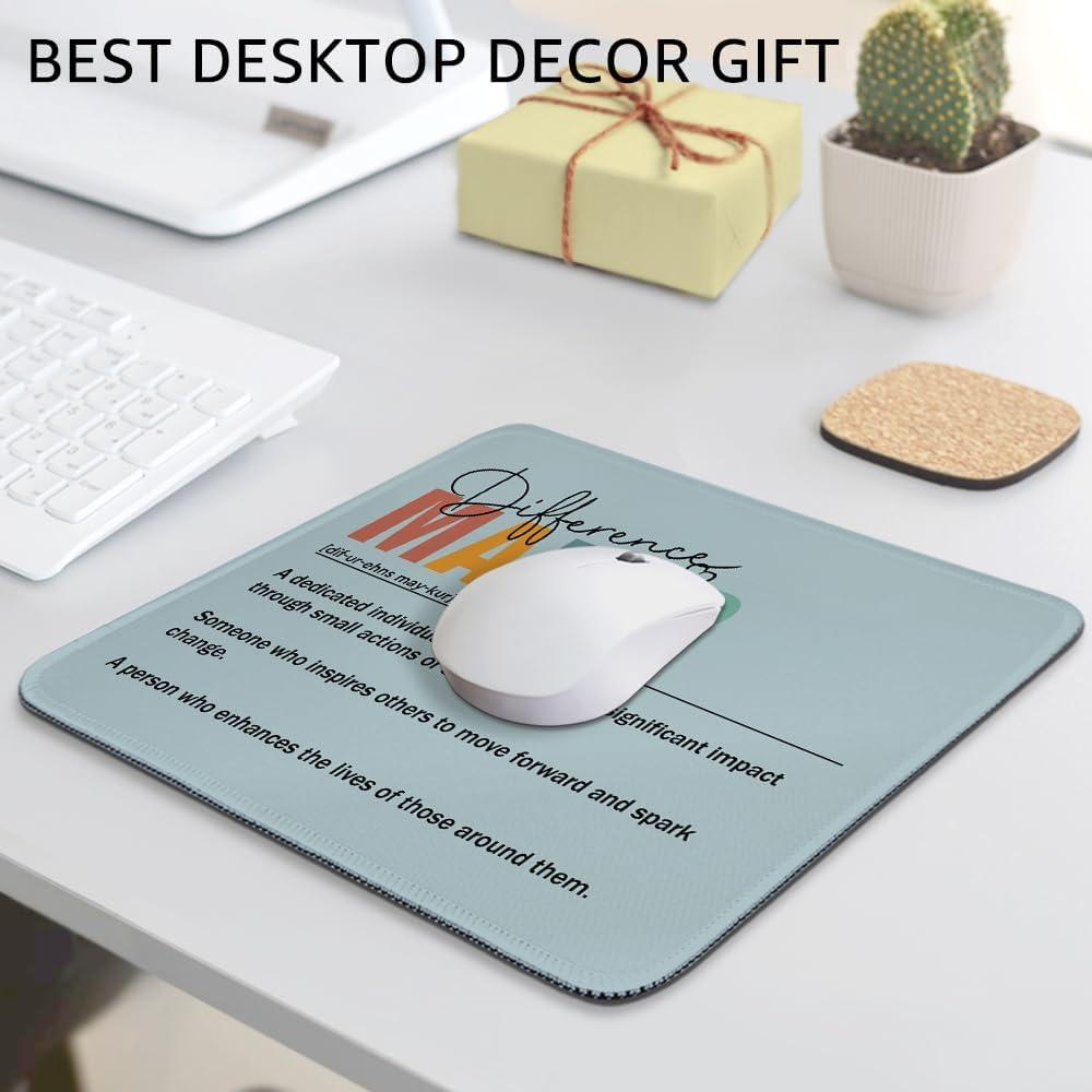 Alfombrilla de Ratón Antideslizante THEBESTU 26x21cm Multicolor