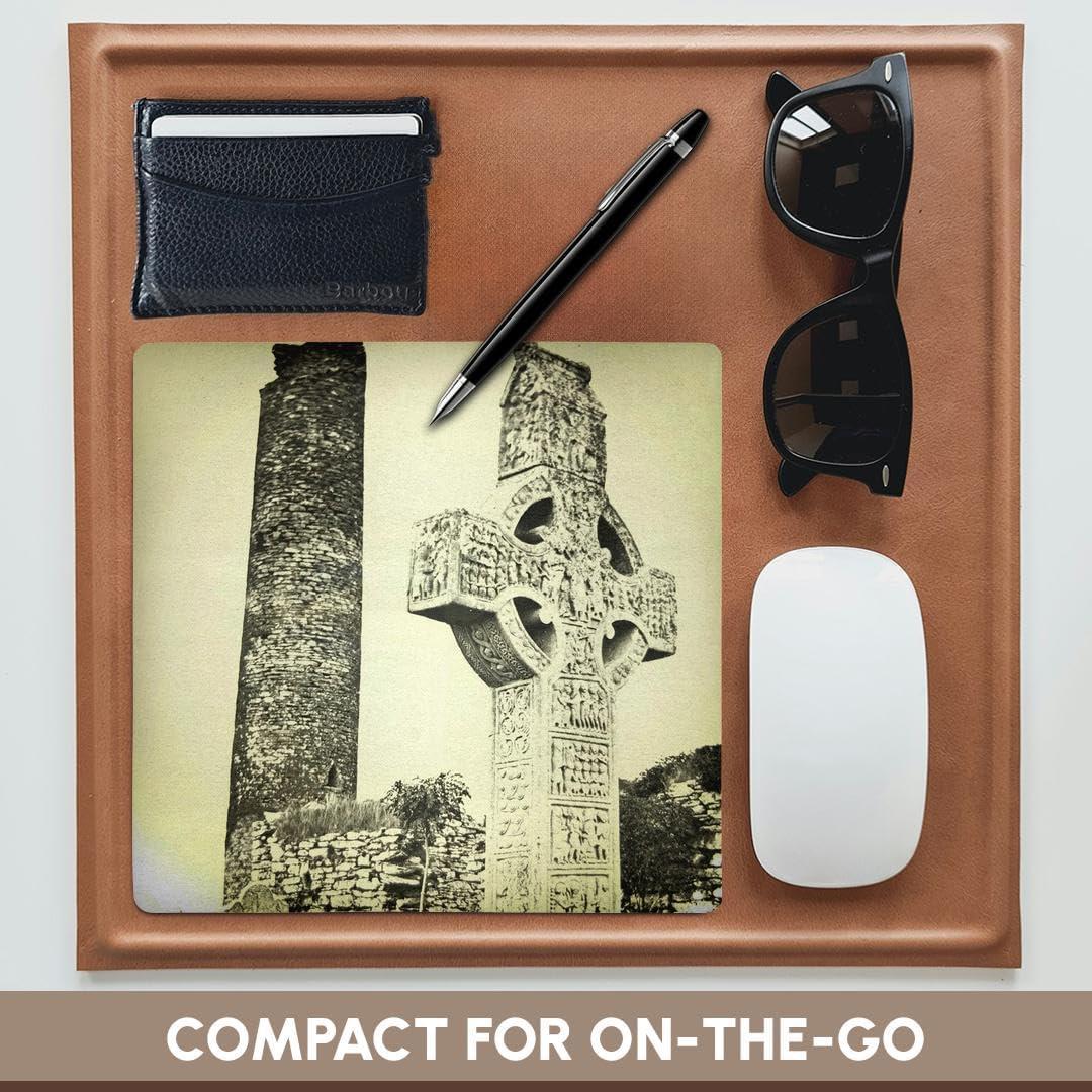 Alfombrilla para Ratón 3dRose Cruz Celta Vintage 20.32 cm