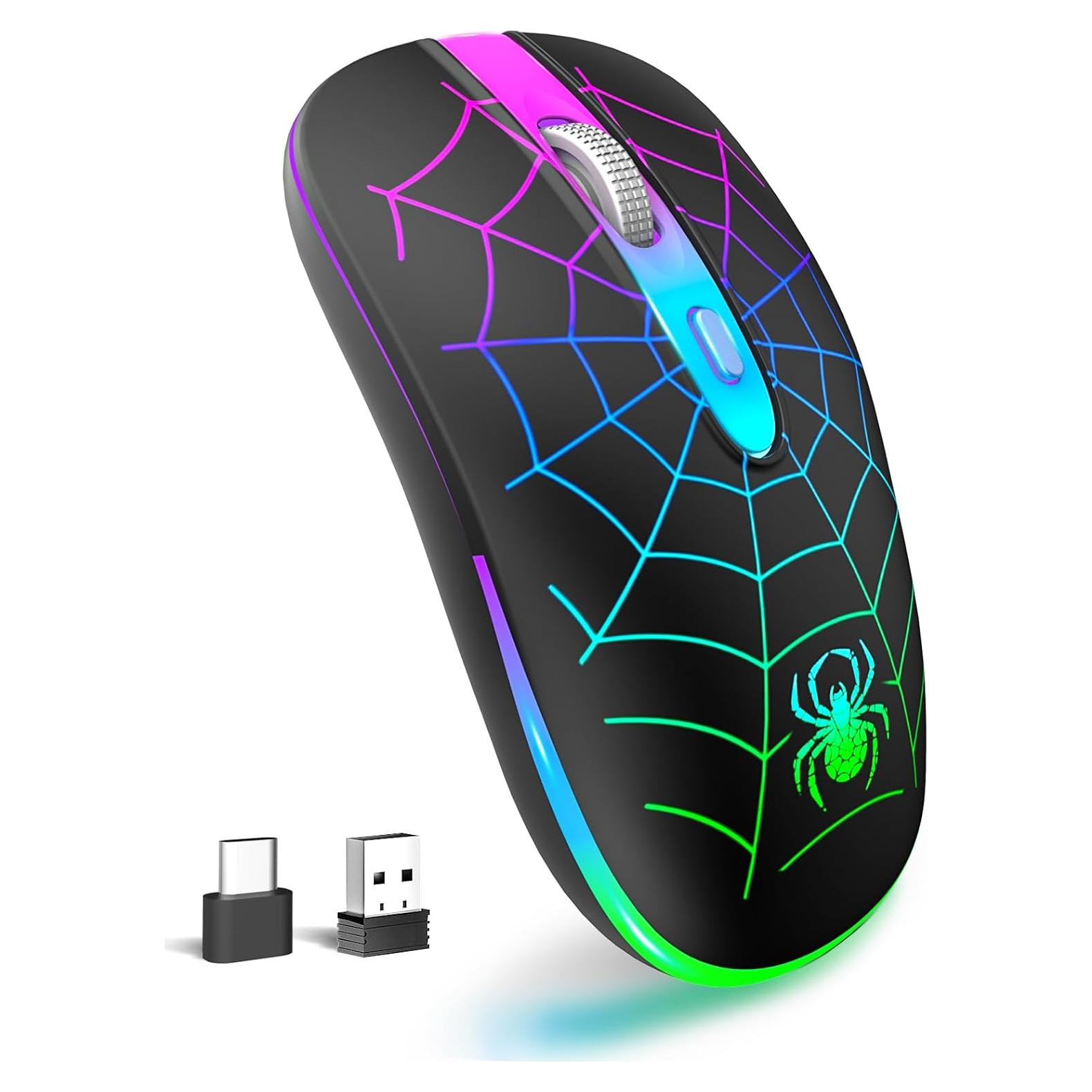 Ratón Inalámbrico TaIYanG Silencioso 2.4G USB Tipo C 3 DPI