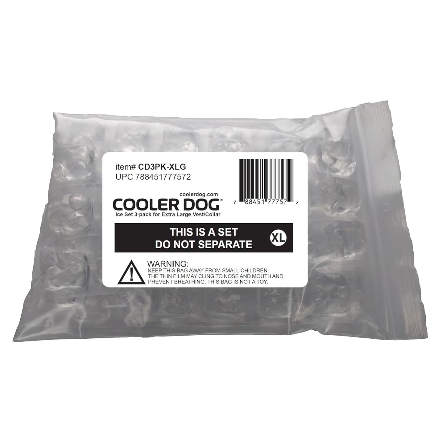 Juego de Hielo FlexiFreeze XL para Chaleco y Collar Perros