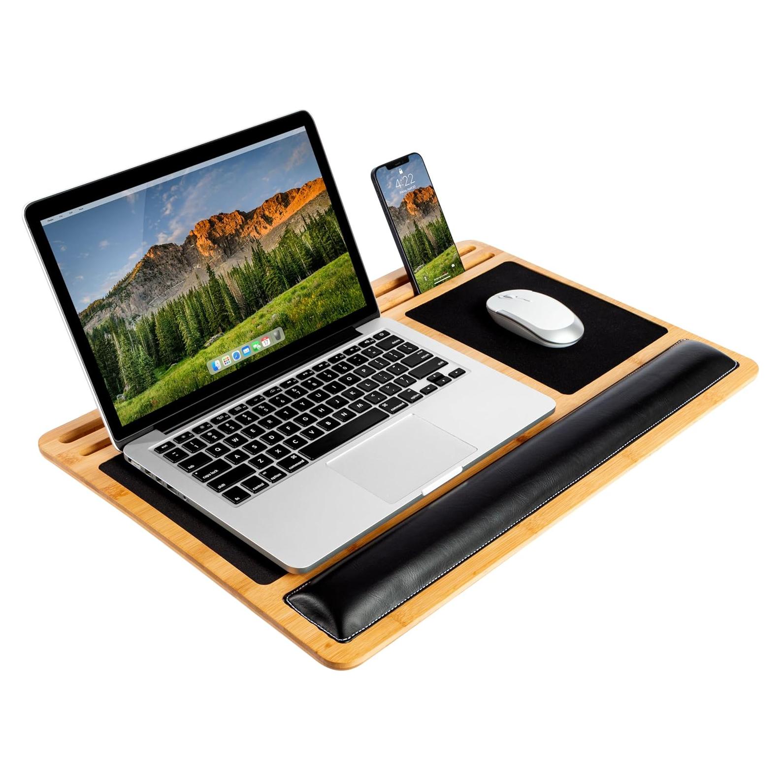 Tablero de Regazo de Bambú LapGear Pro 17.3" Natural