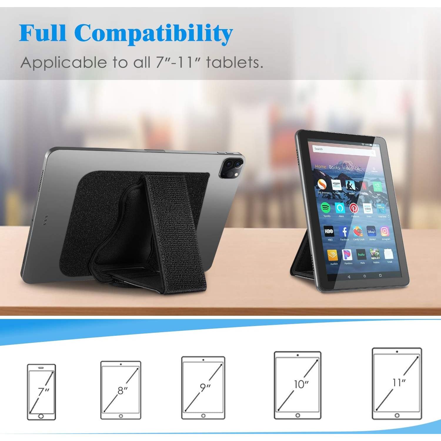 Soporte de Mano Fintie para Tablet 7-11" Negro