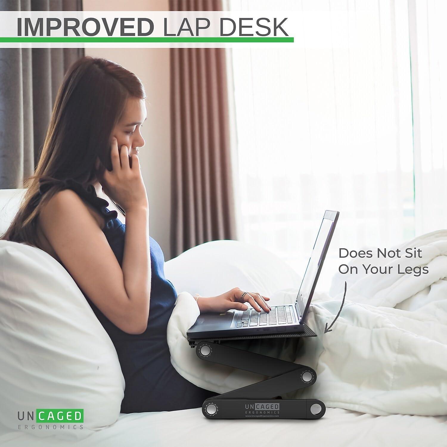Soporte de Laptop Ajustable Uncaged Ergonomics - Negro