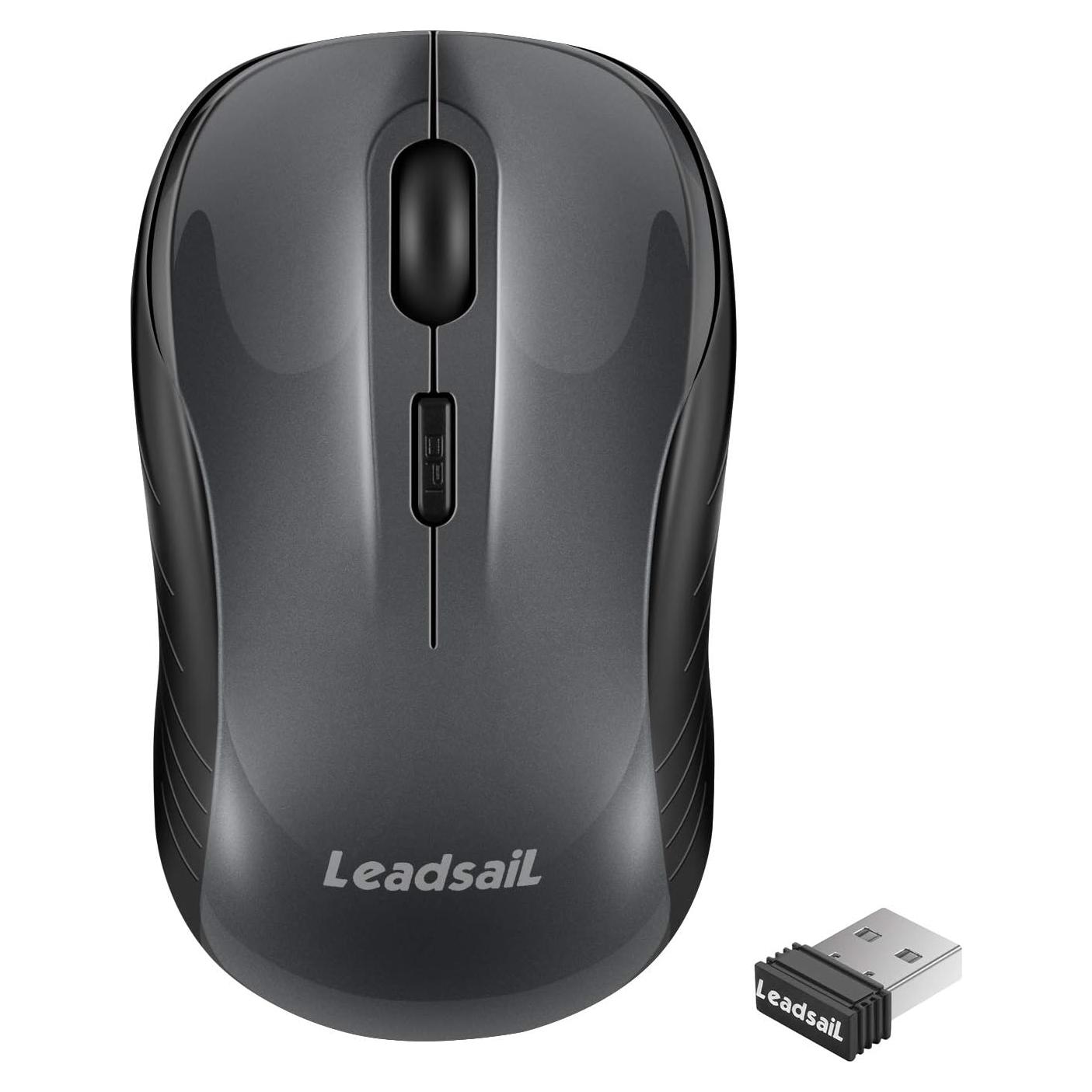 Ratón Inalámbrico LeadsaiL LX-009 Compacto Silencioso 2.4GHz