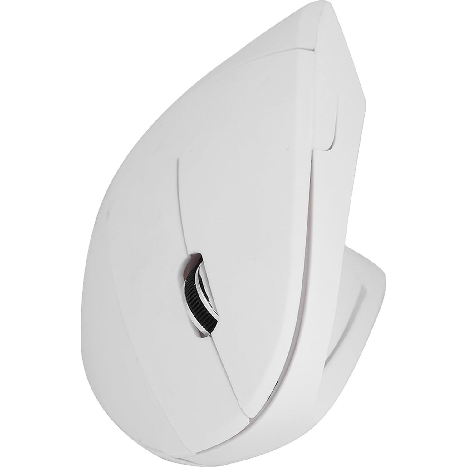 Ratón Vertical Ergonómico Goshyda 2.4GHz 800/1200/1600 DPI Blanco