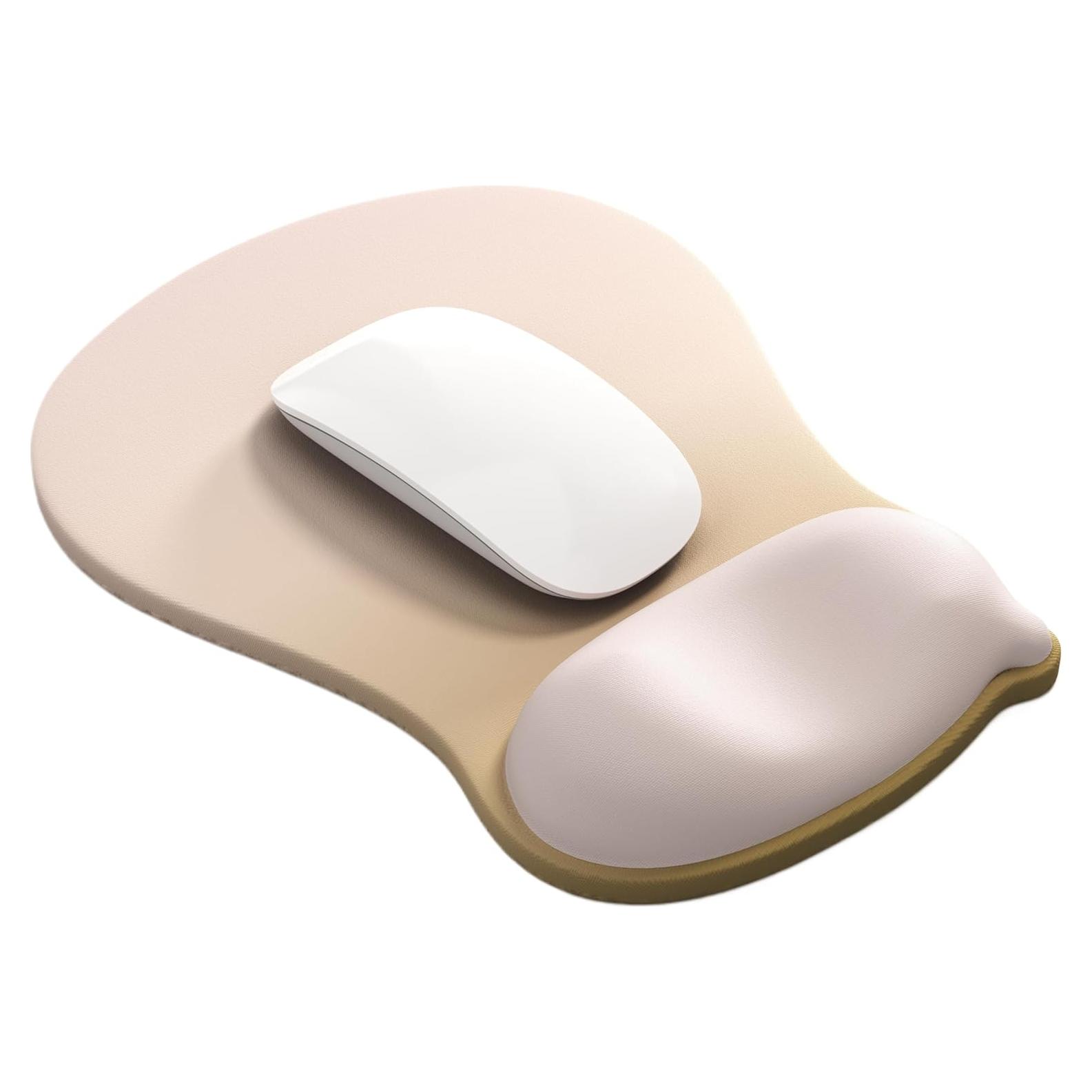 Almohadilla de Muñeca de Gel ABRONDA Albaricoque 26x19 cm