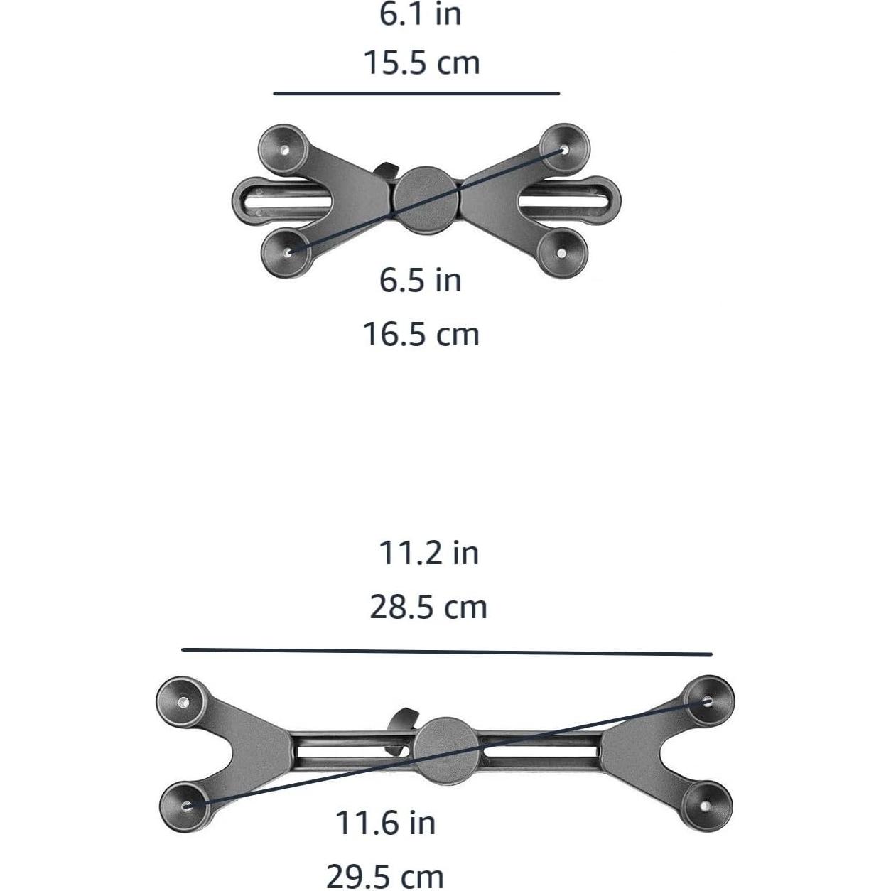 Soporte Ajustable para Tableta Amazon Basics SIP105 Negro