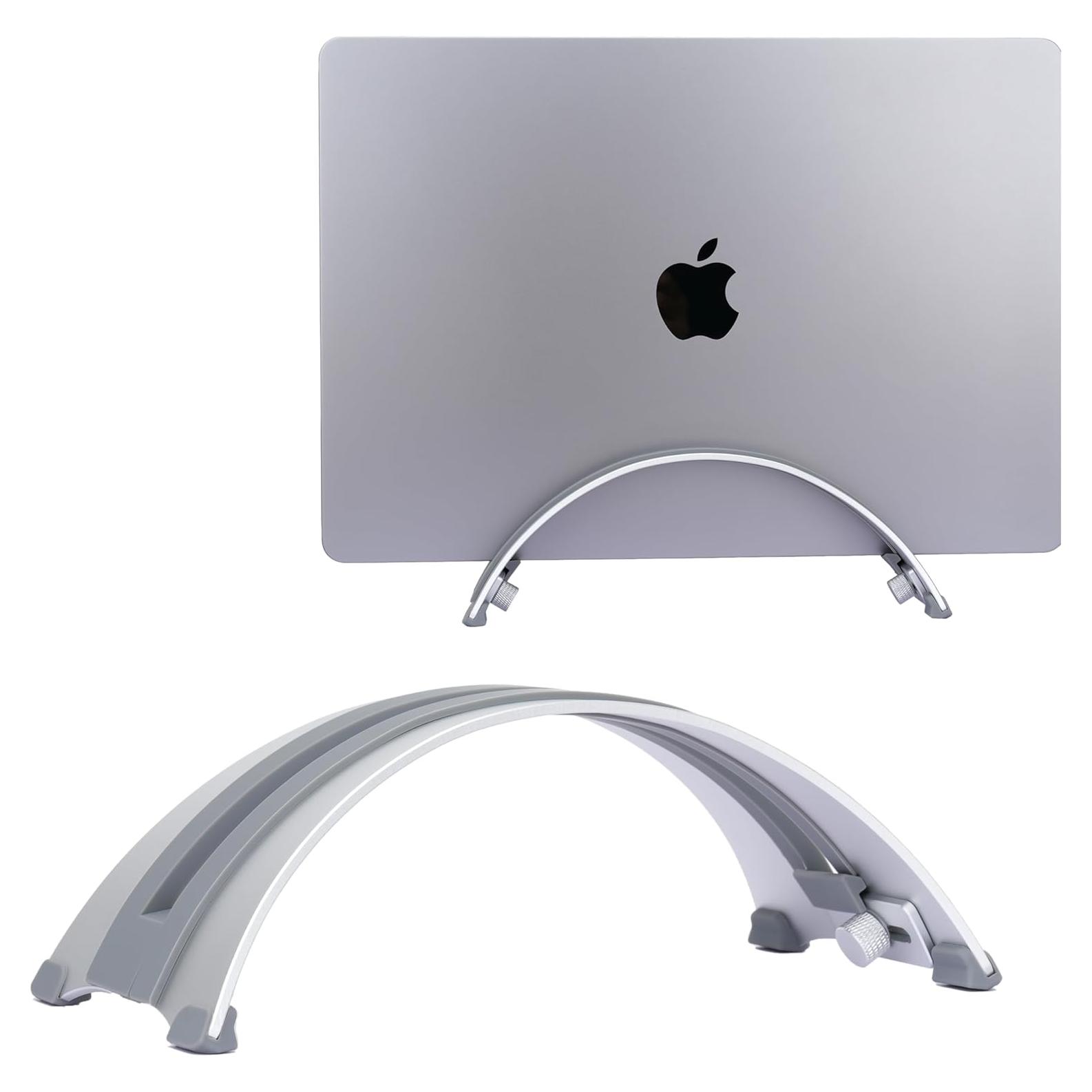 Soporte Vertical Laptop Psitek ARC - Aluminio 6061, Ajustable