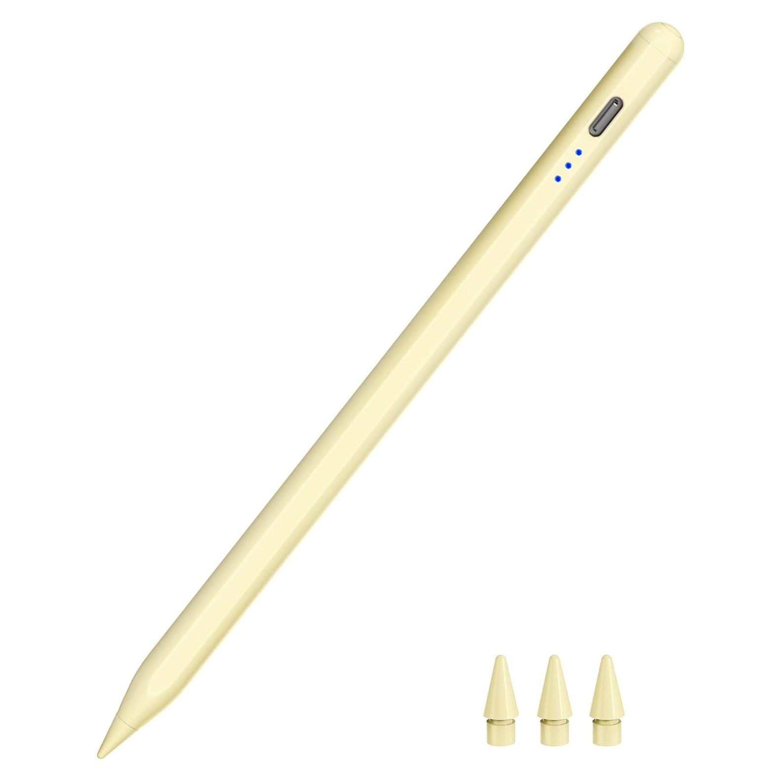 Lápiz para iPad HATOKU 1ra Gen. Carga Rápida Amarillo