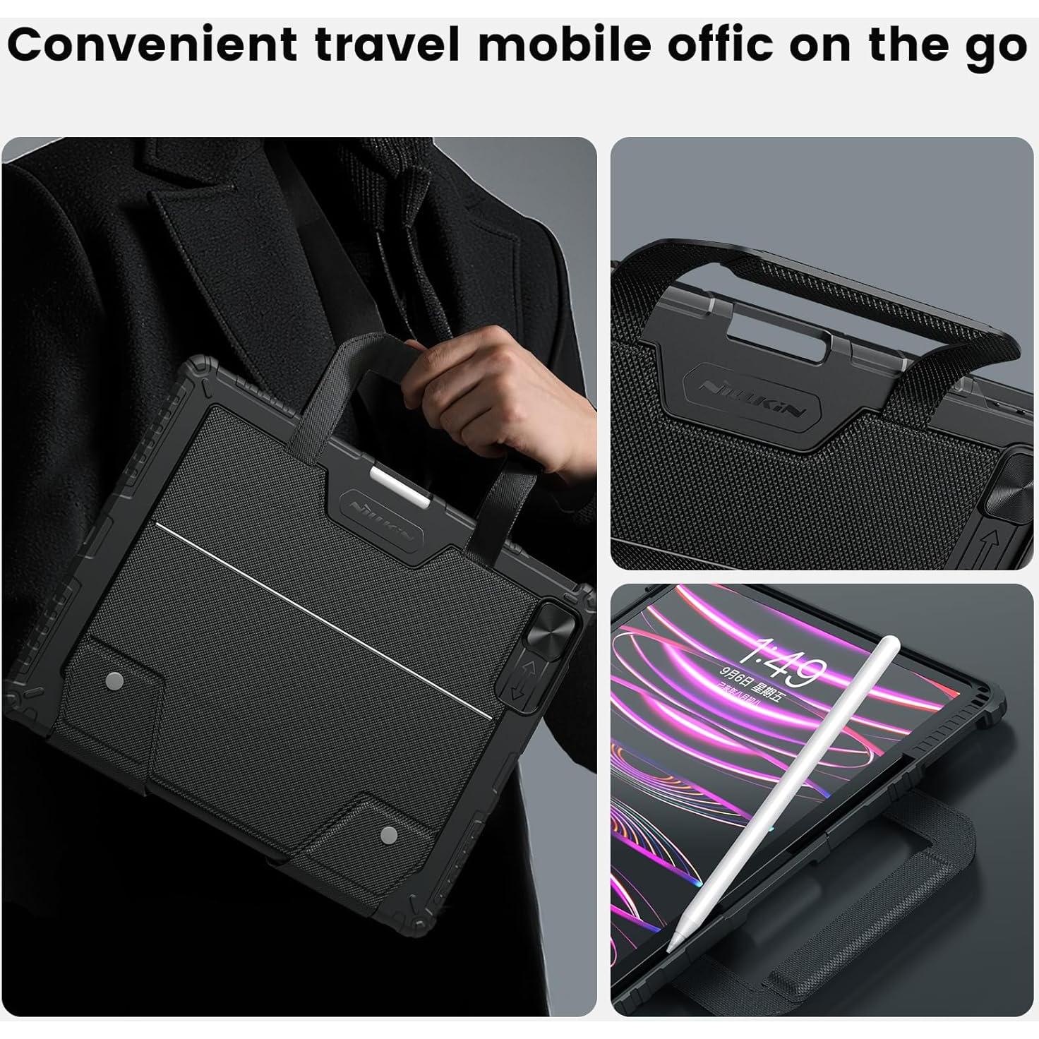 Funda de Teclado Retroiluminado Nillkin para iPad Air 13" y Pro 12.9"