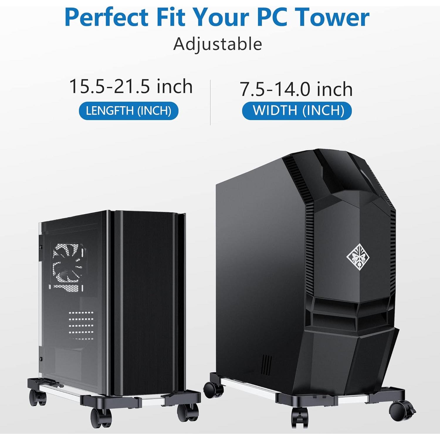 Soporte Ajustable para Torre de Computadora LABOBOLE 40x19 cm